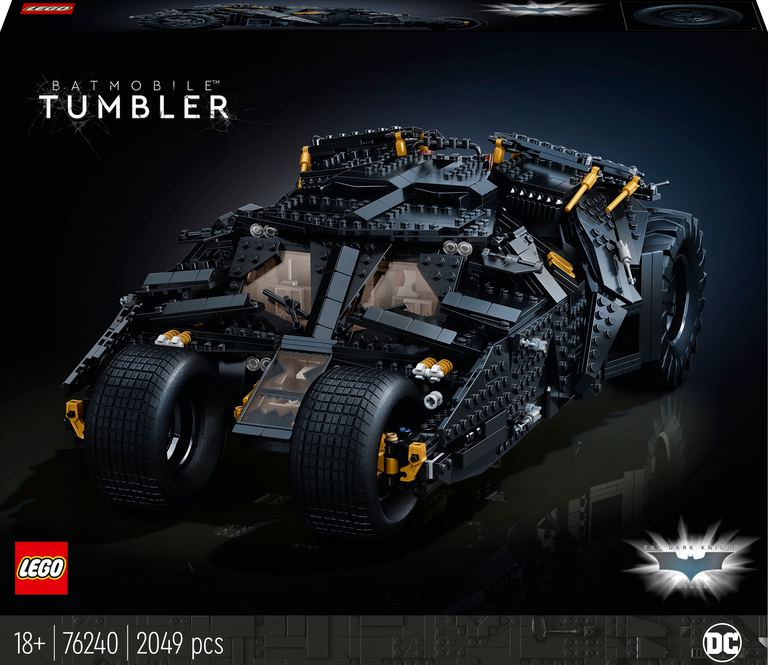 

Lego Heroes 76240 Batmobil Tumbler