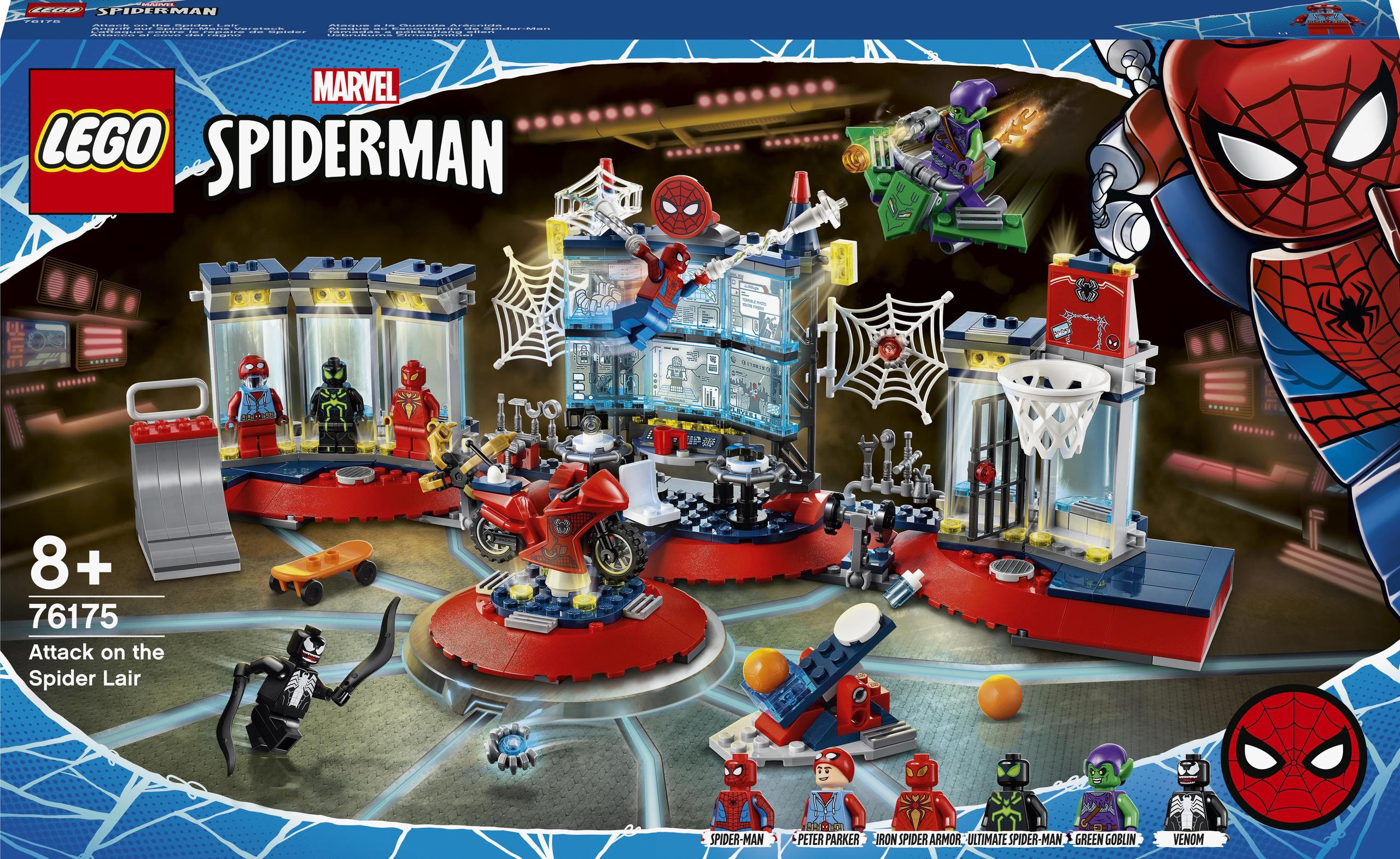 Lego 76175 Heroes Útok na úkryt Spider-Ma
