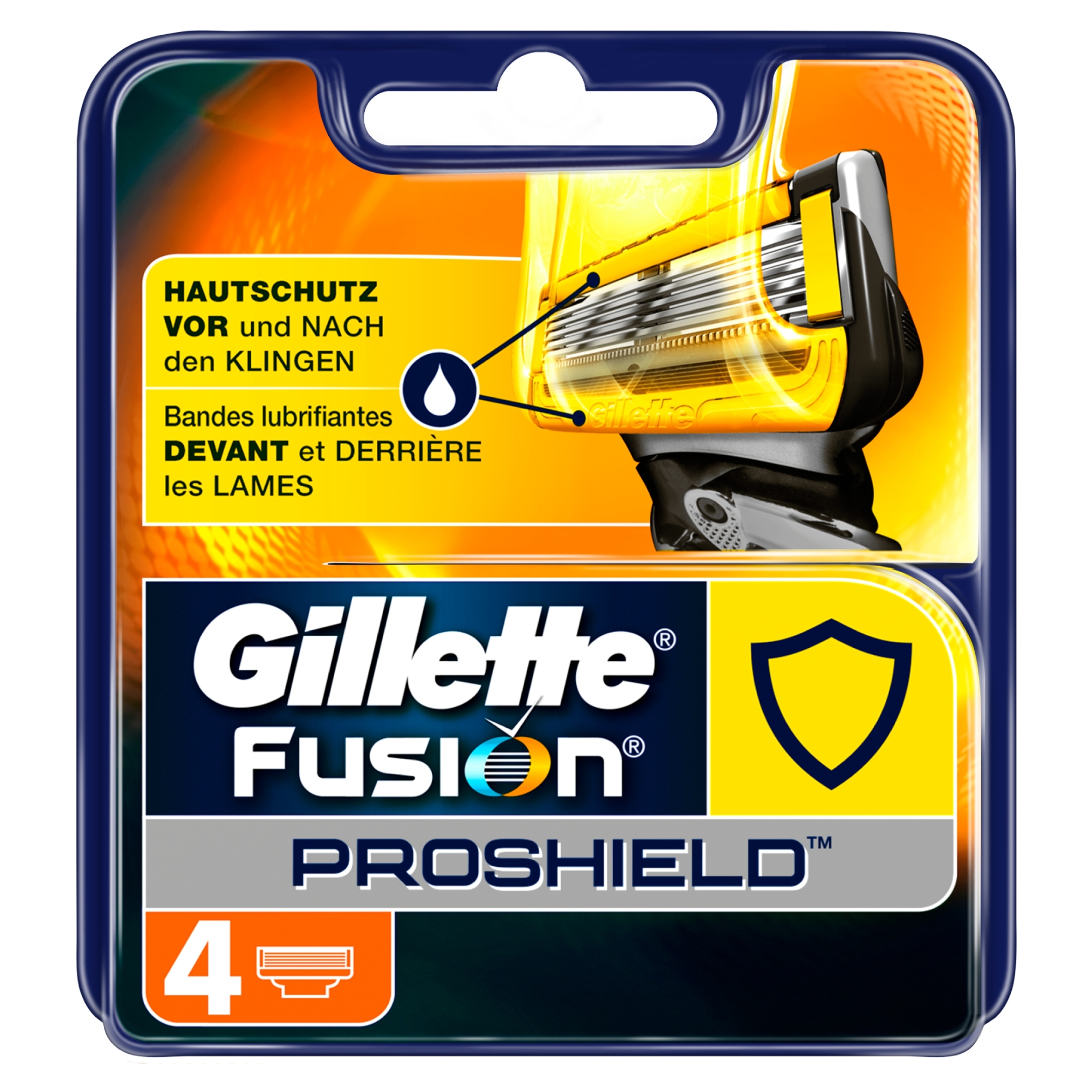 Wkład do maszynki Gillette Fusion5 Oryginał 4 szt.