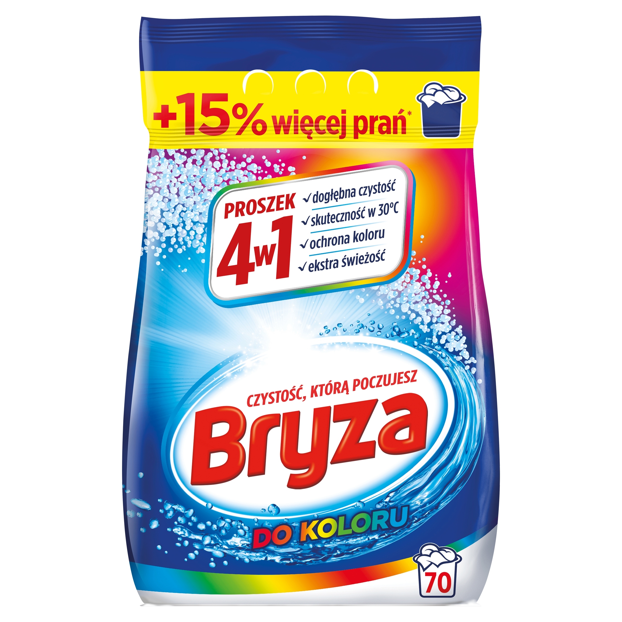

Proszek Do Prania Tkanin Kolorowych Bryza 4,55 kg