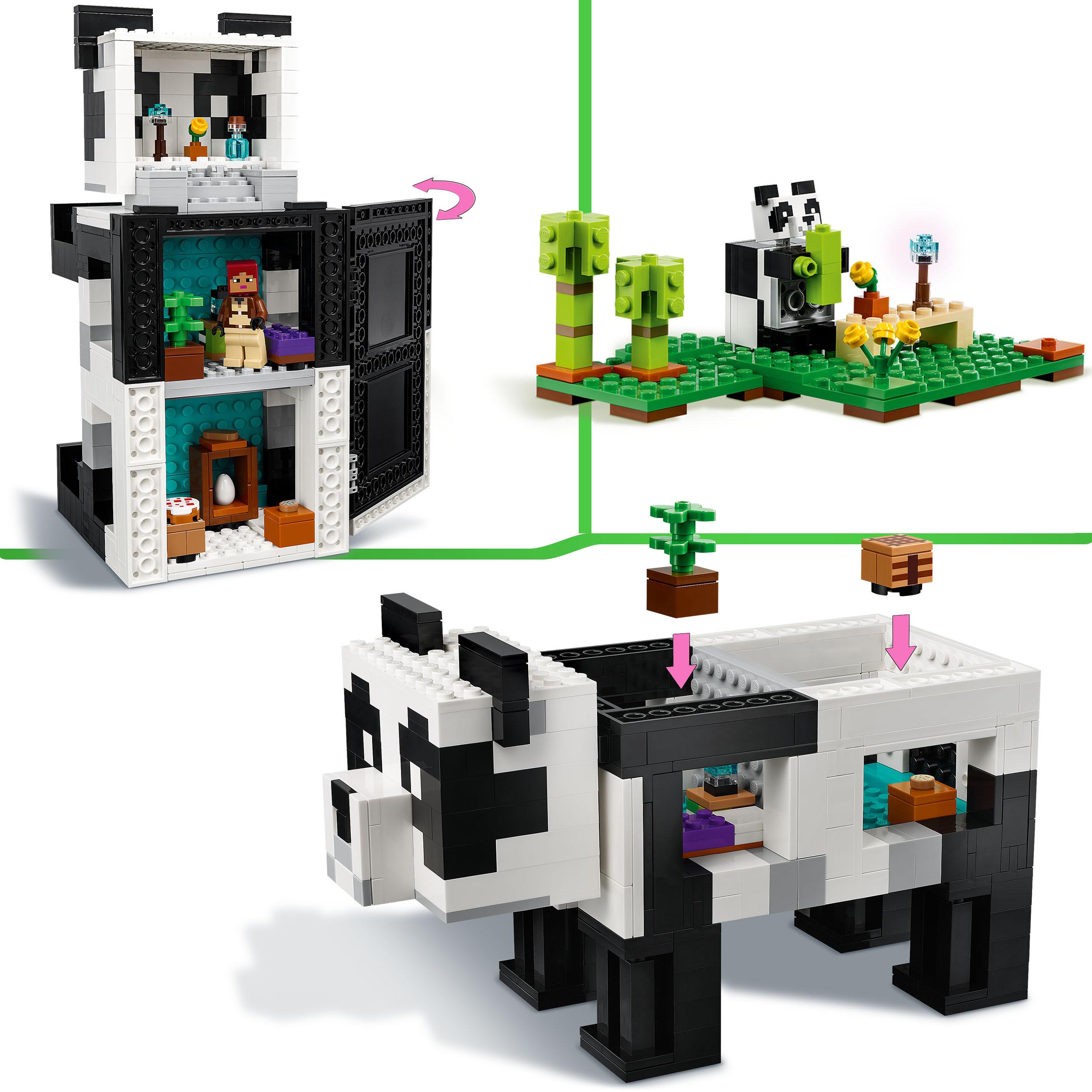 LEGO Minecraft Rezerwat pandy 21245 Bohater Minecraft