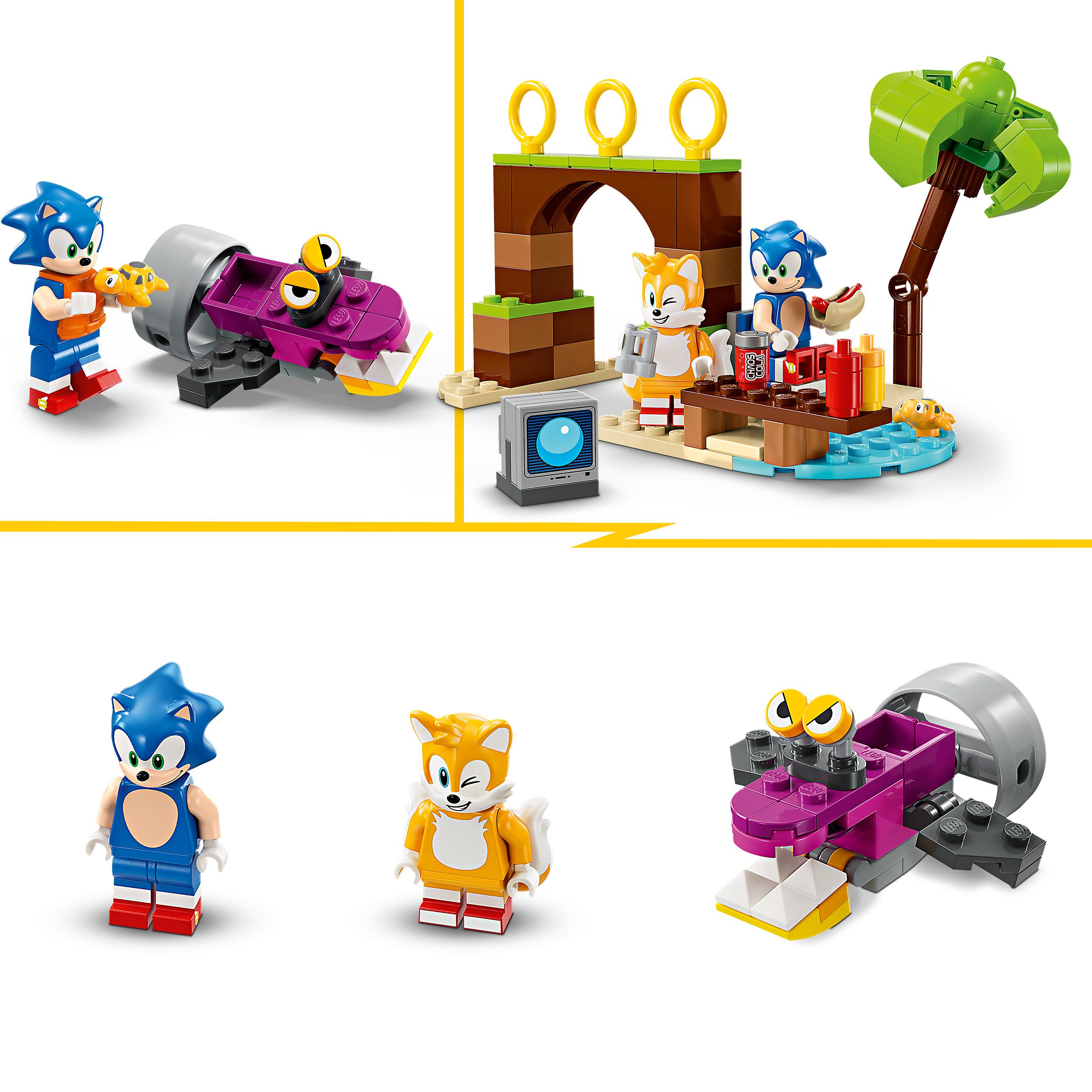 Klocki LEGO Sonic the Hedgehog Tails i przygoda na łodzi (76997