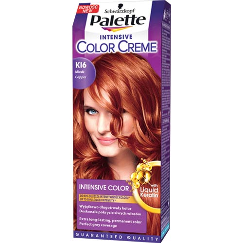 Intensive Color Creme Krem Koloryzujący do Włosów K16 Miedź