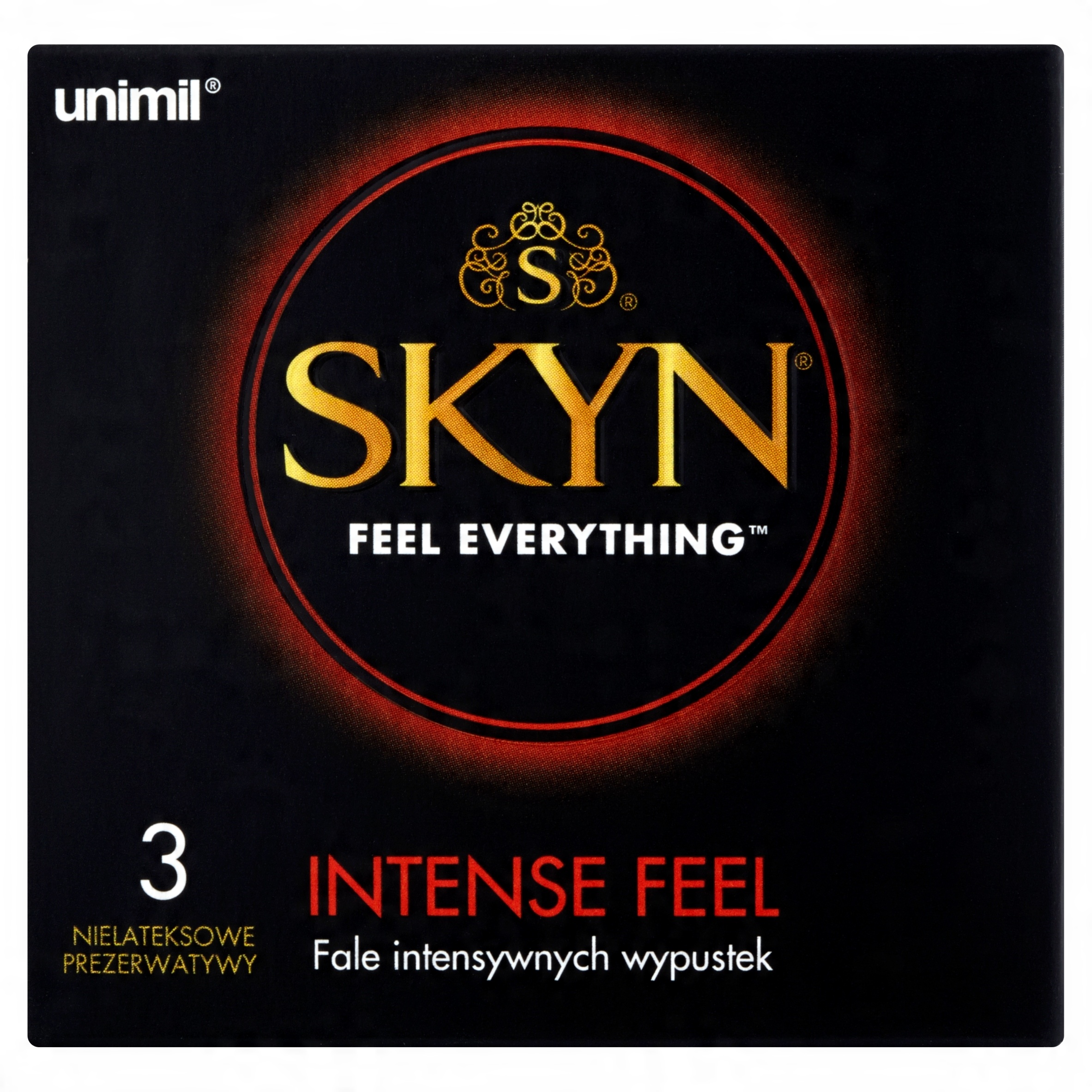 

Unimil Skyn Intense Feel prezerwatywy 3 sztuki