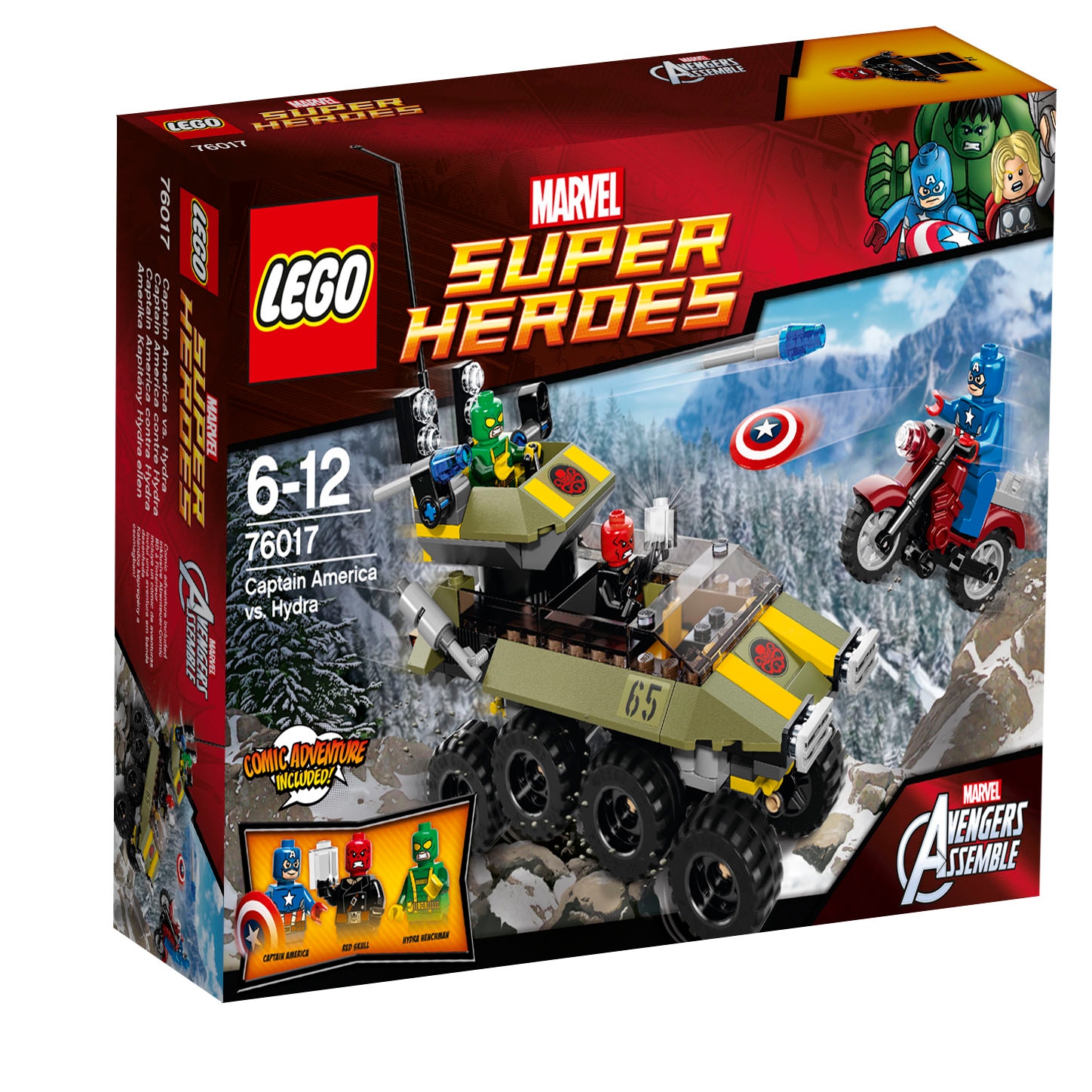 Lego Heroes 76017 Captain America vs. Hydra