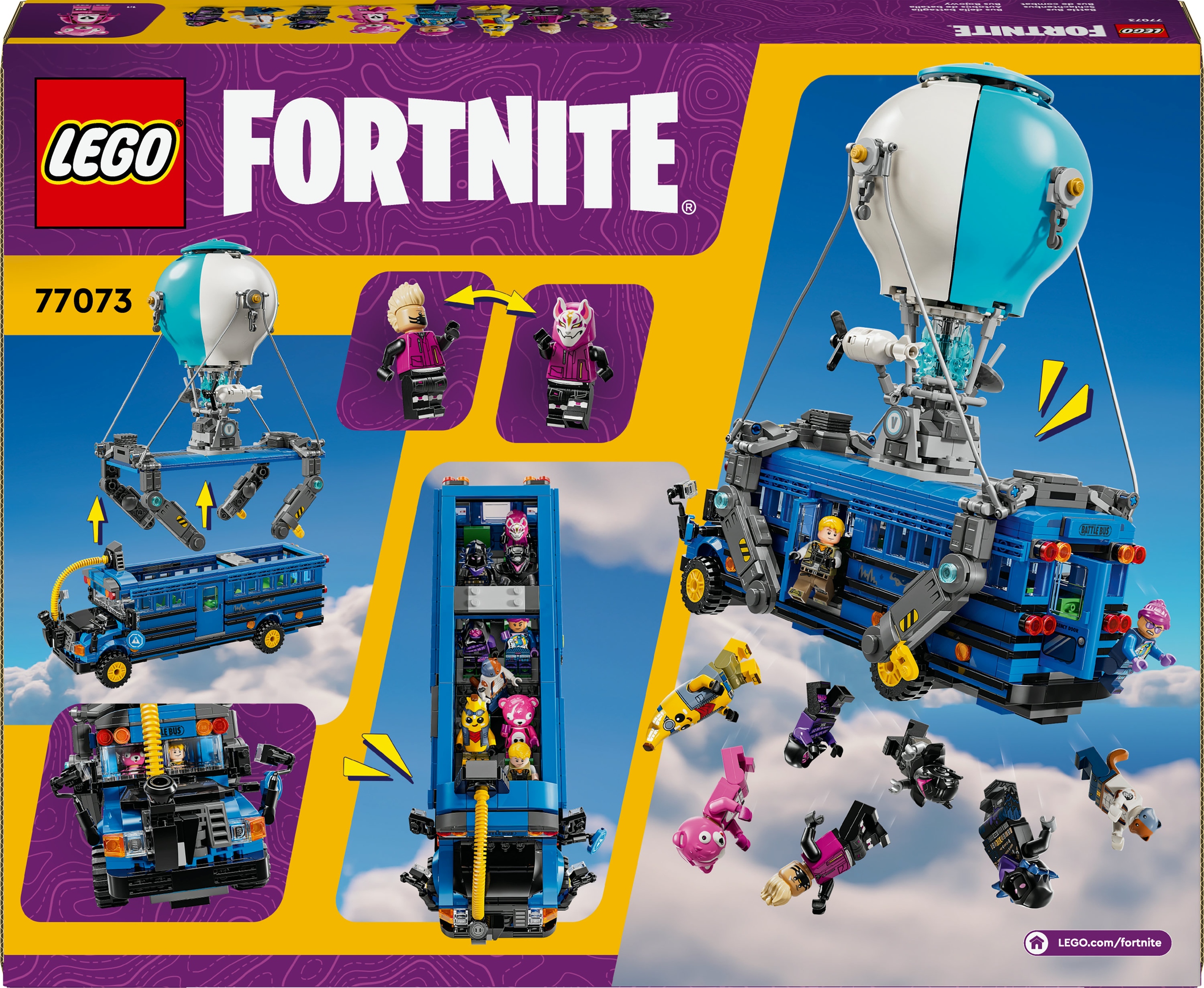 Lego Stavebnice Bojový Autobus 77073