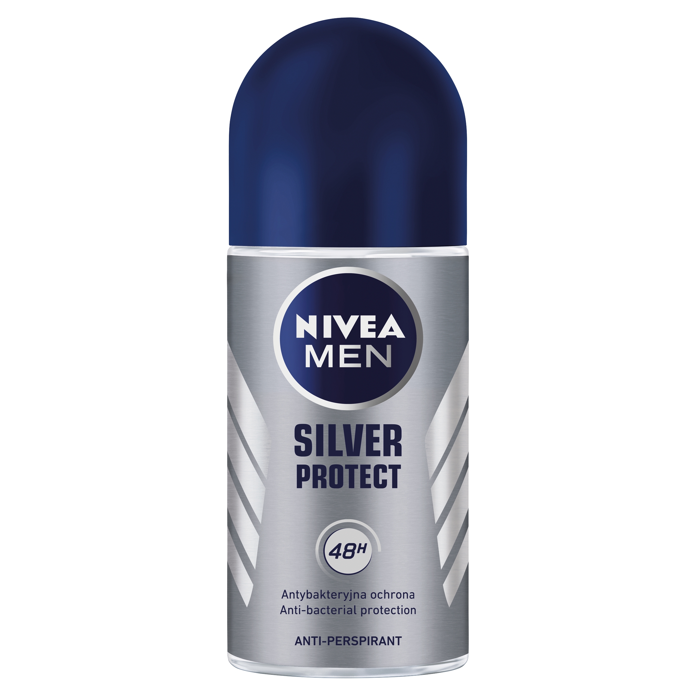 ANTYPERSPIRANT Roll-on Nivea Deo Silver Protect 24h Ochrona Przed Poceniem