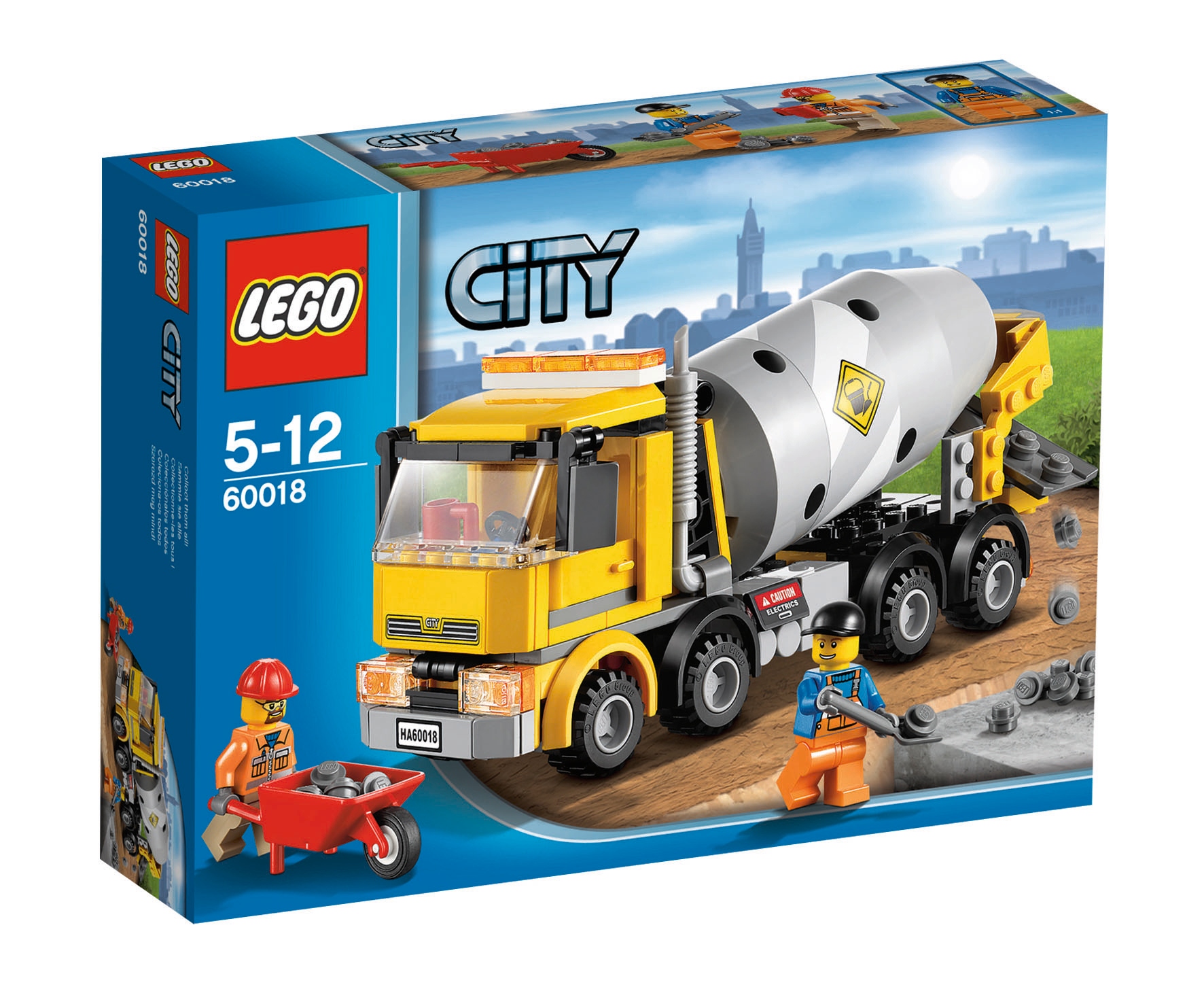 Lego City 60018 betoniarka. Nowy