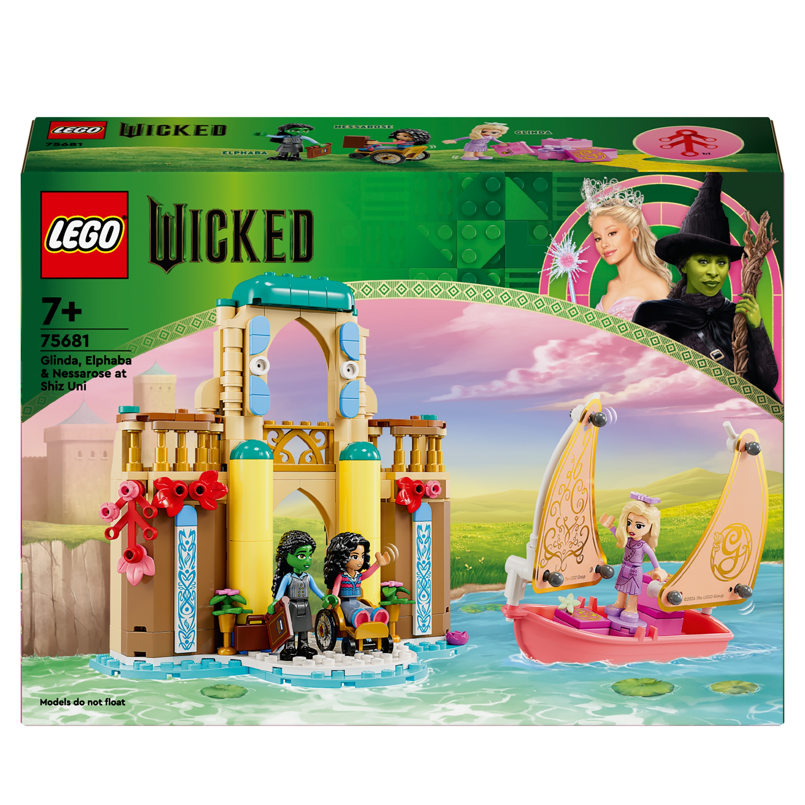 LEGO WICKED 75681 GLINDA ELPHABA I NESSAROSE