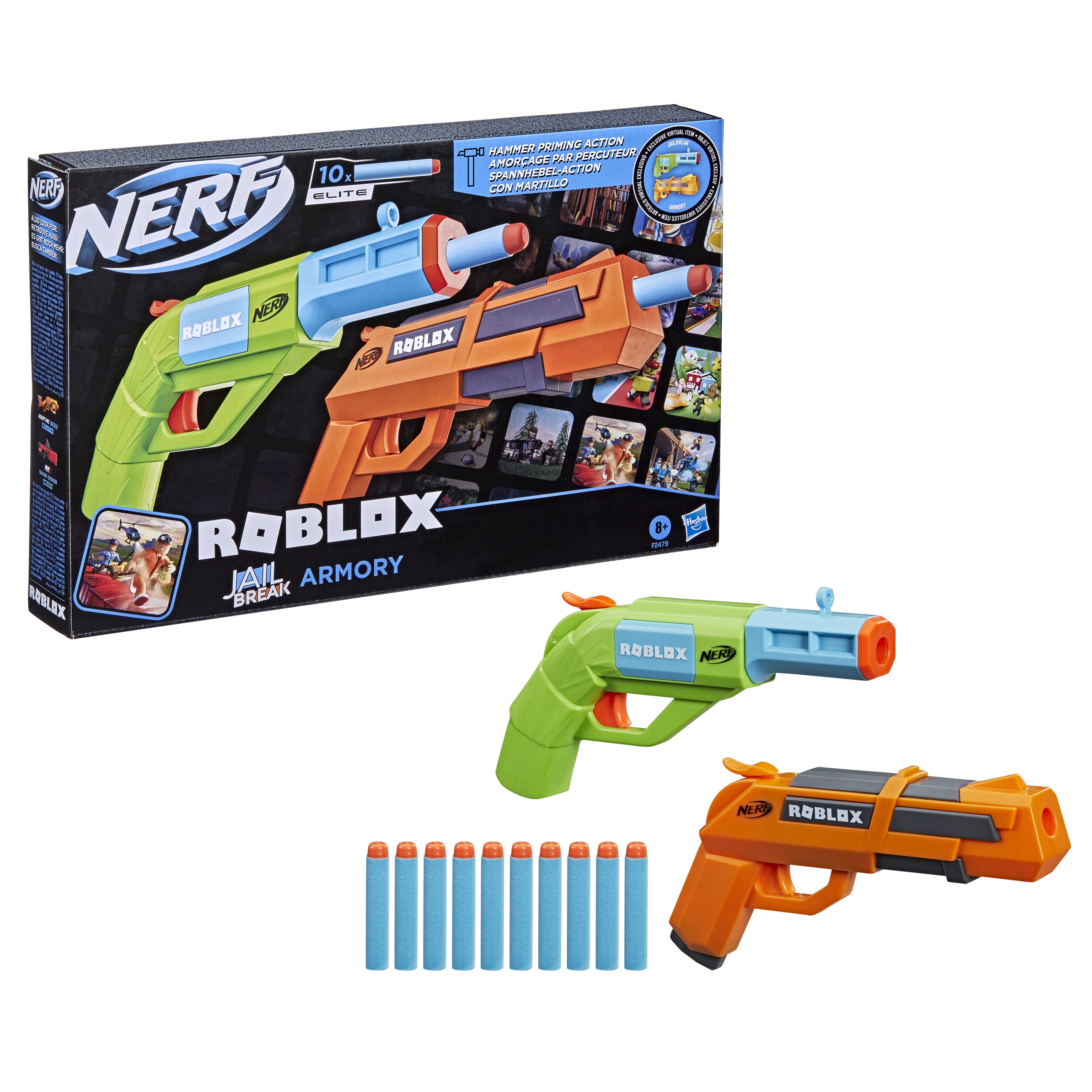 NERF Roblox Jailbreak Armory Dwupak wyrzutni (5010993878819
