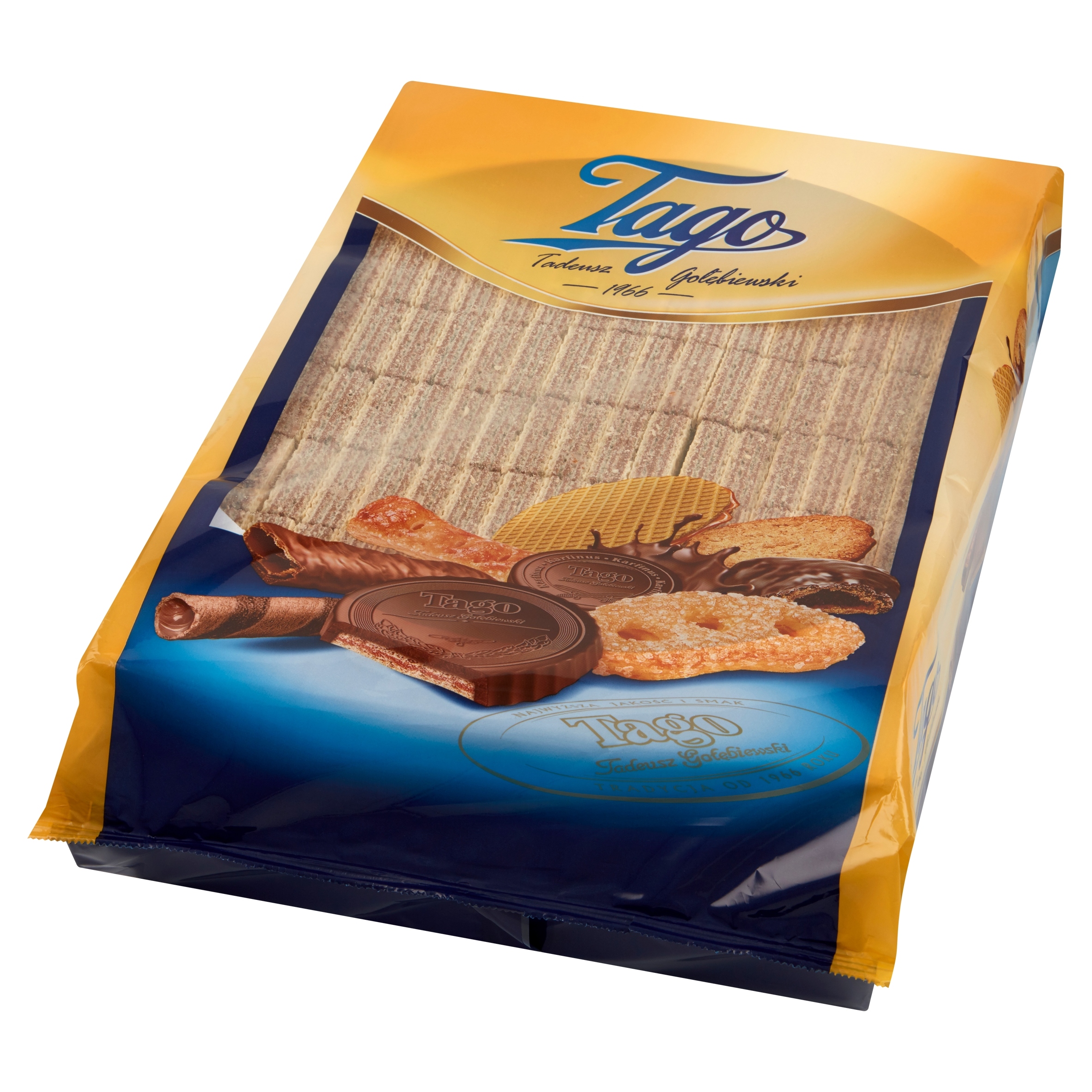 Levně Tago Křehké oplatky s kakaovým krémem mini 2,5 kg