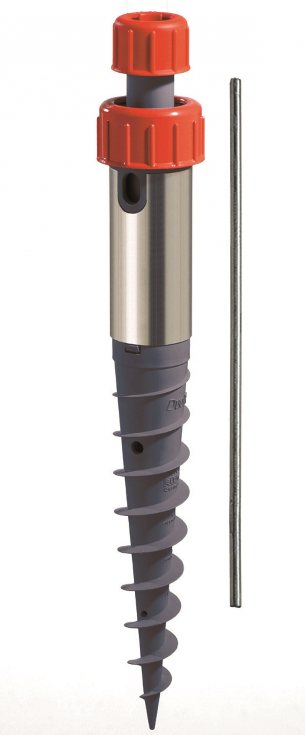 Kotvící Kolík pro zahradní sušák, slunečník, vnitřní průměr 17 až 55 mm