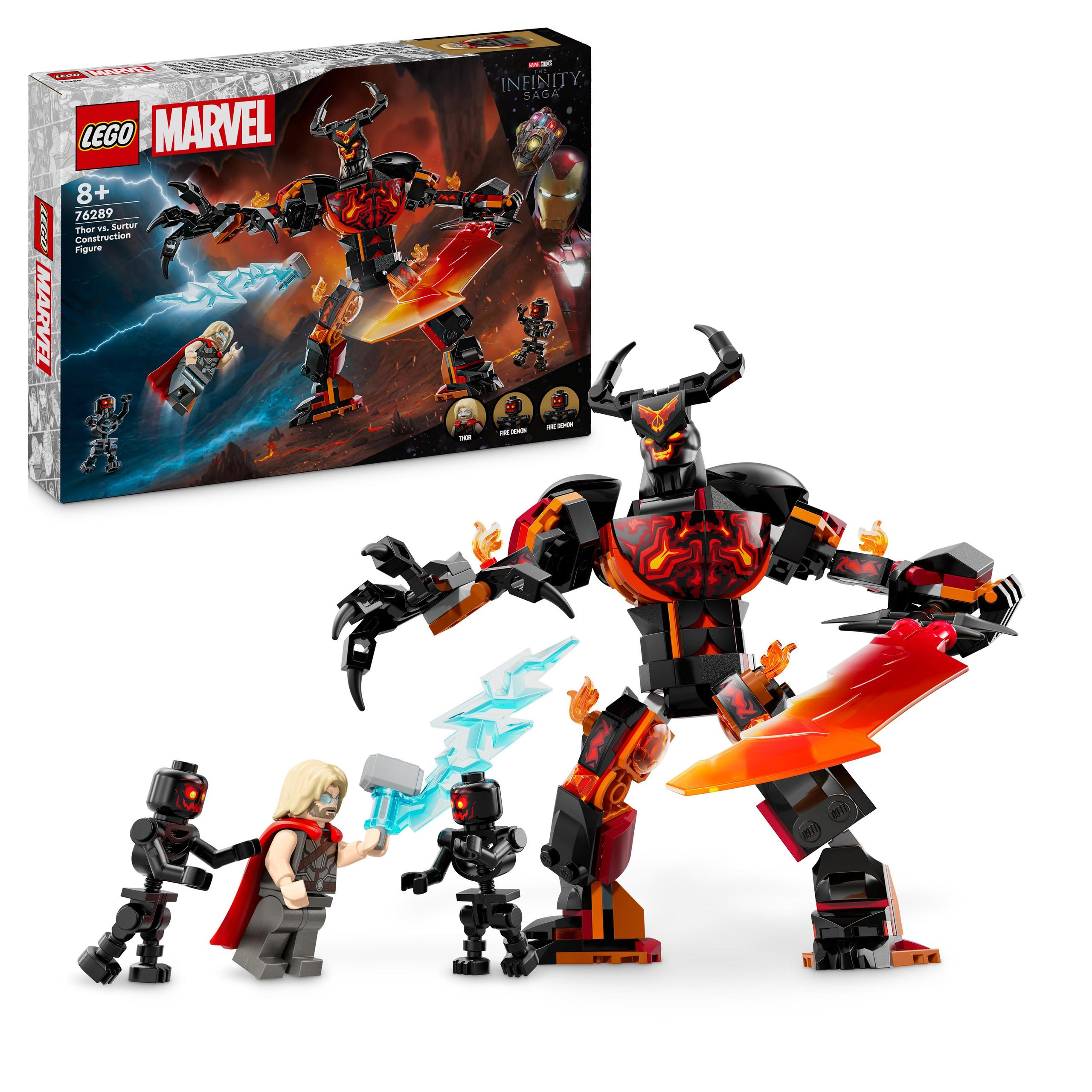 Lego Marvel Heroes Thor vs. Surtur – Stavebnice s figurkami 76289