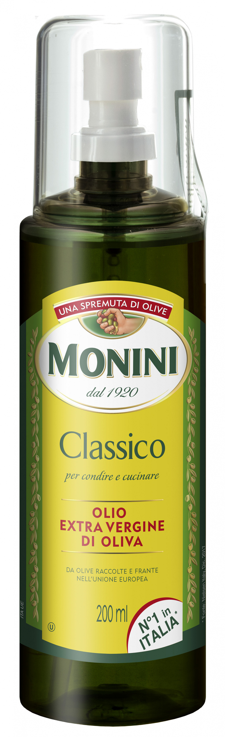 Levně 2X Extra panenský olivový olej Classico sprej Monini 200 Ml
