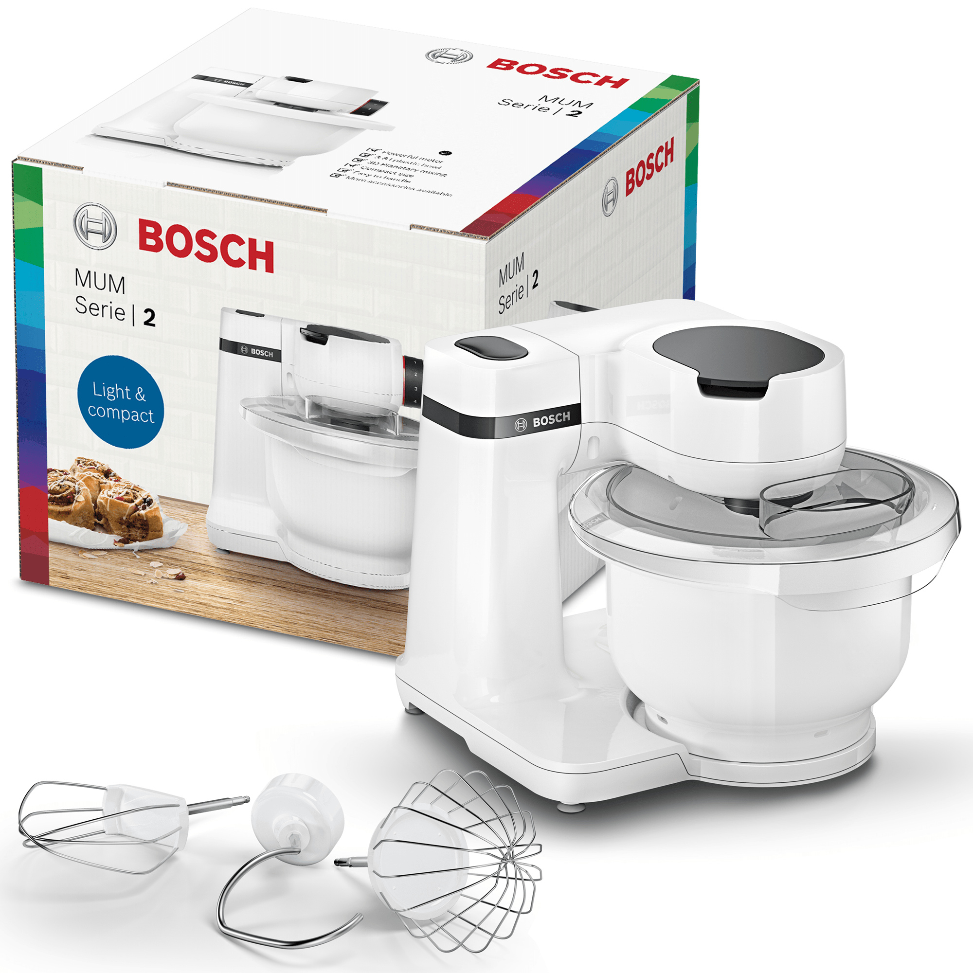 Kuchyňský robot Bosch Serie 2 MUMS2AW00 700 W bílý