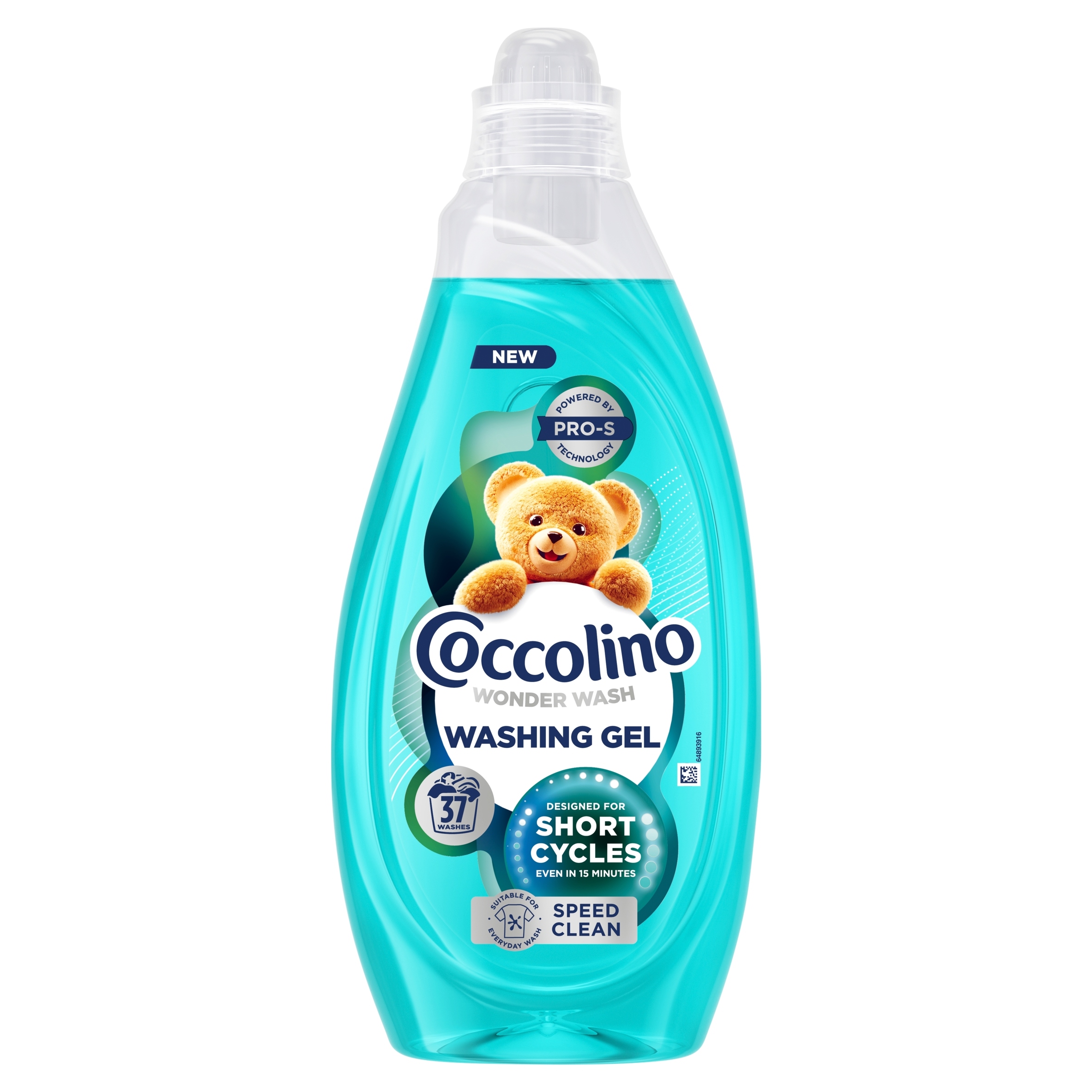 Levně Coccolino Wonder Wash Speed Clean tekutý prací prostředek 37 praní 1,48 l