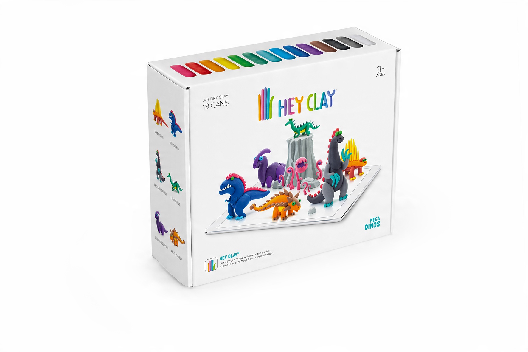 

Hey Clay masa plastyczna Dinos HCL18006PCS