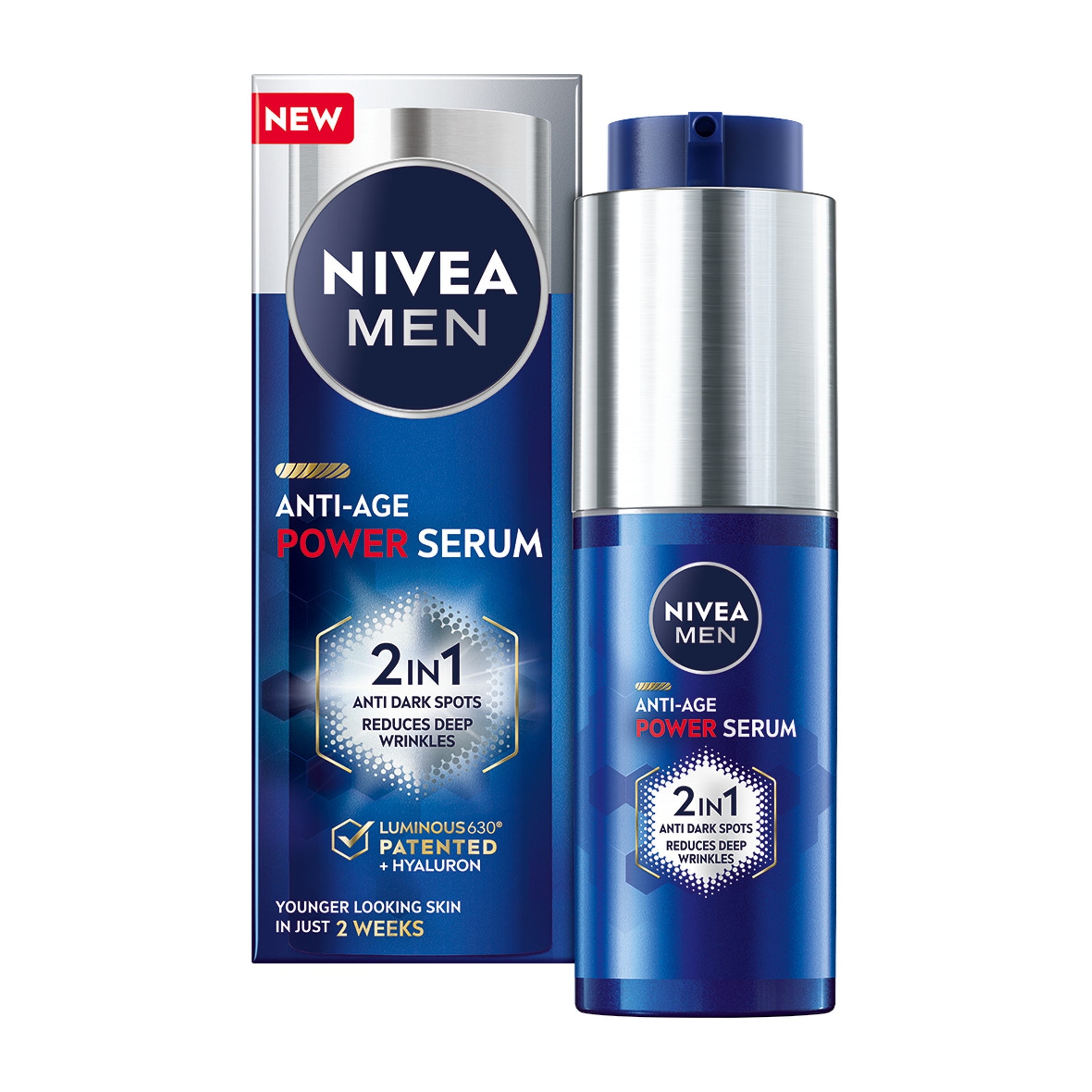 NIVEA_Men Anti-Age Power Serum 2v1 intenzivní sérum proti nedokonalostem