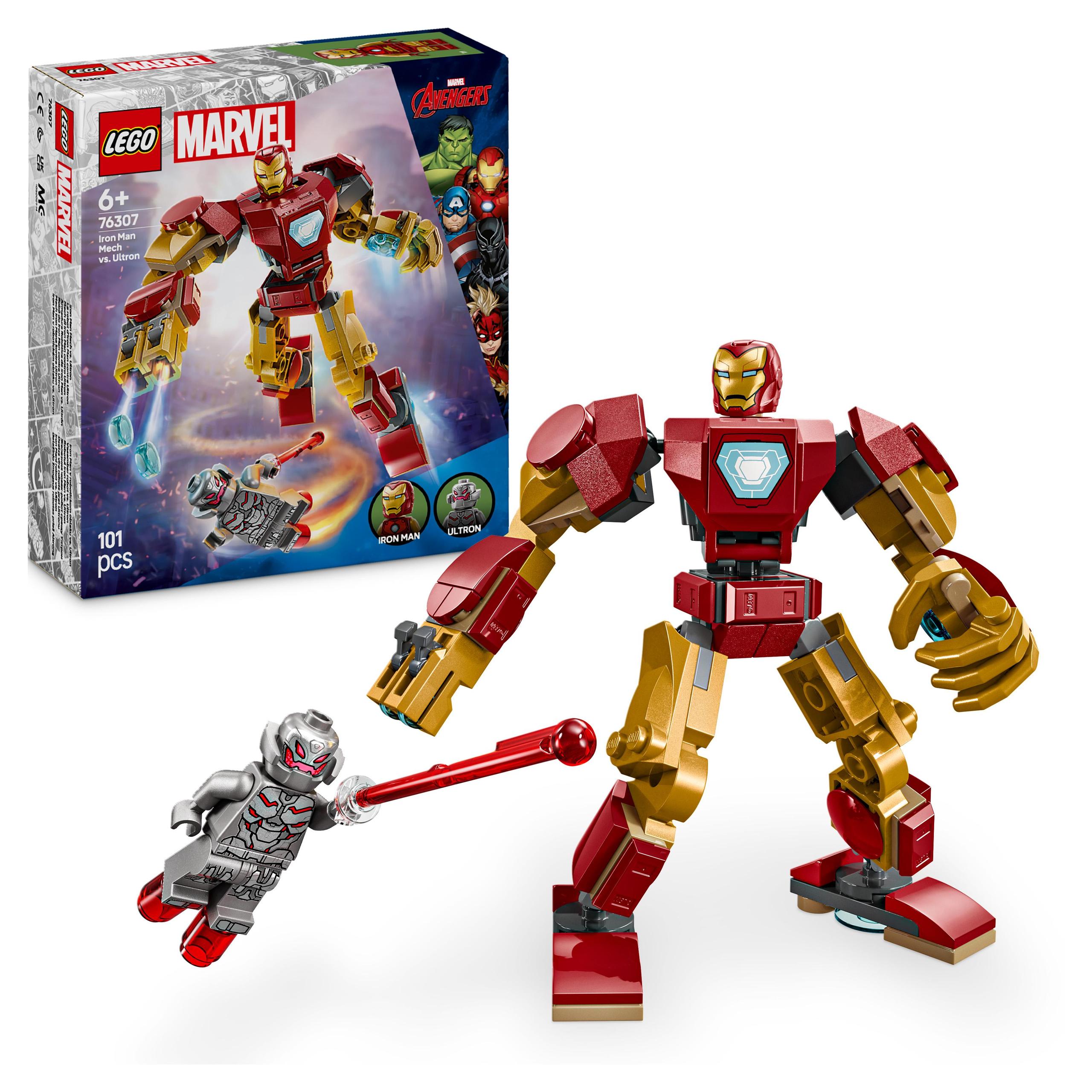 Lego Marvel Heroes 76307 Iron Manův mech versus Ultron