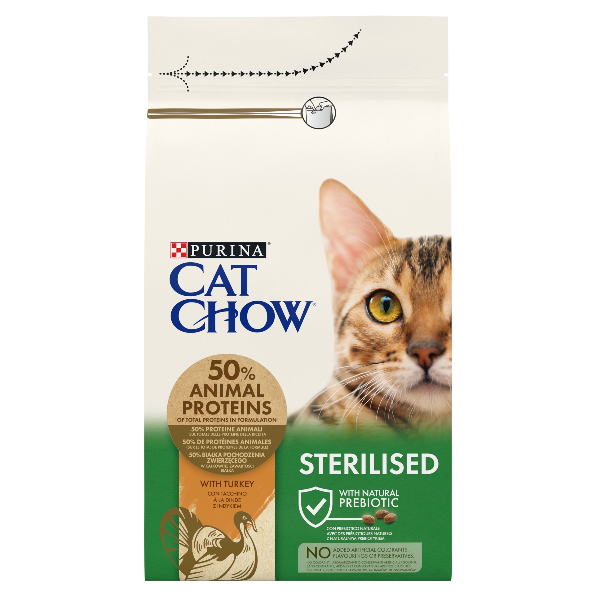 Levně 2X Cat Chow Sterilized krůta 1,5 kg