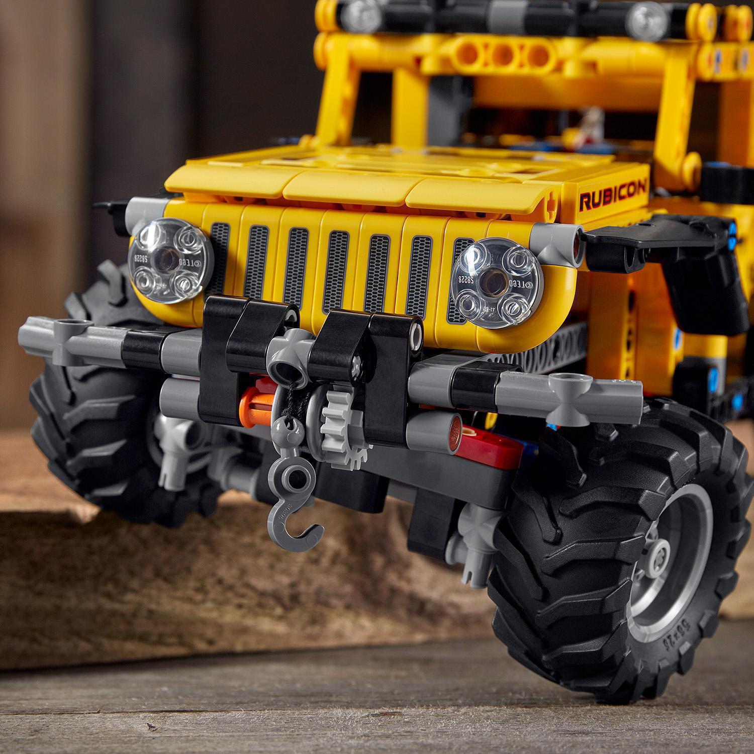 LEGO Technic 42122 JEEP Wrangler Pojazd 4x4 Terenówka 665 klocków Płeć chłopcy dziewczynki