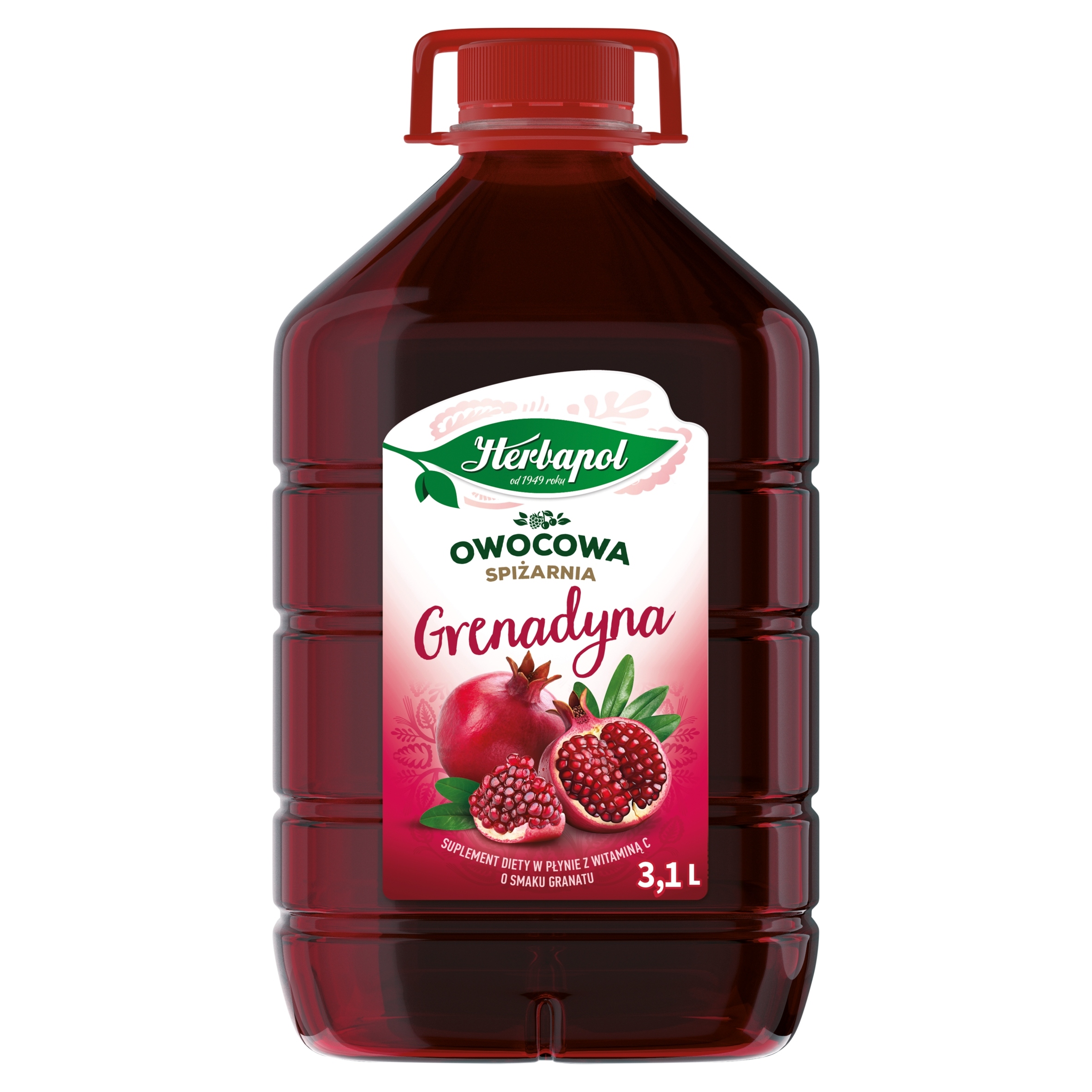 Sirup Herbapol 3100 ml granátové jablko