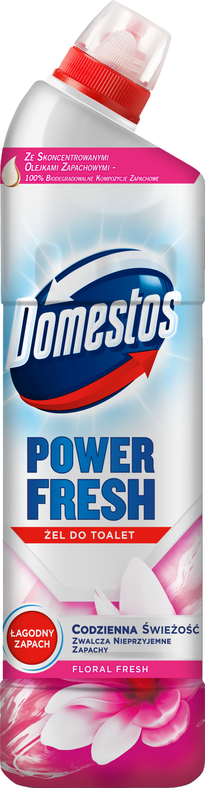 Levně 2 x Gel na toalety Domestos Power Fresh Floral 700 ml