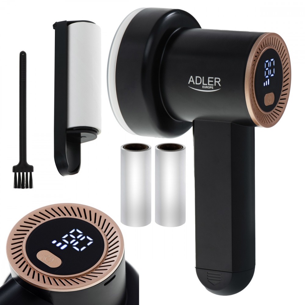 Golarka do Tkanin Adler AD 9619 – 3 Prędkości, Wyświetlacz LED, USB