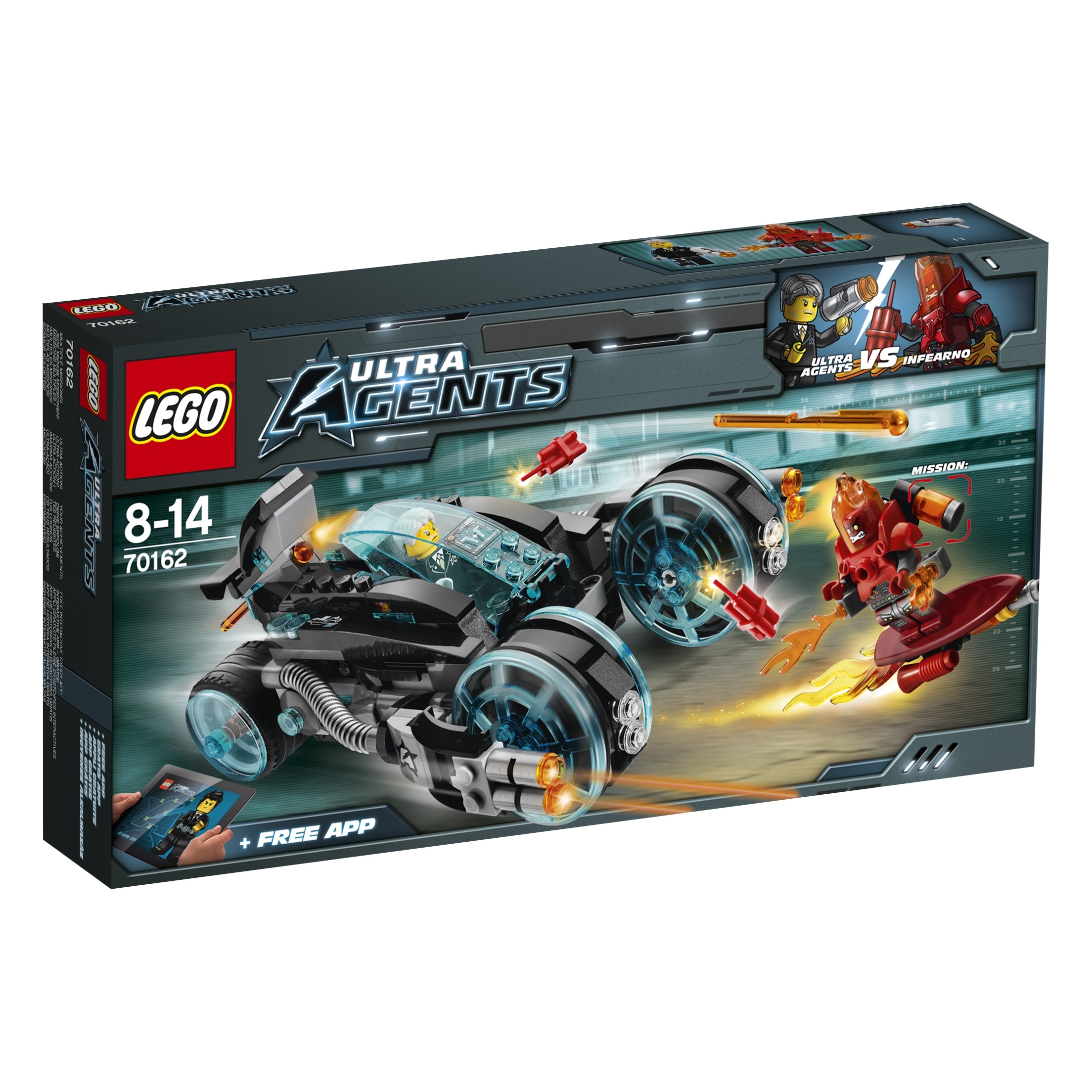 Lego Ultra Agents Kabriolet Agenta 70162