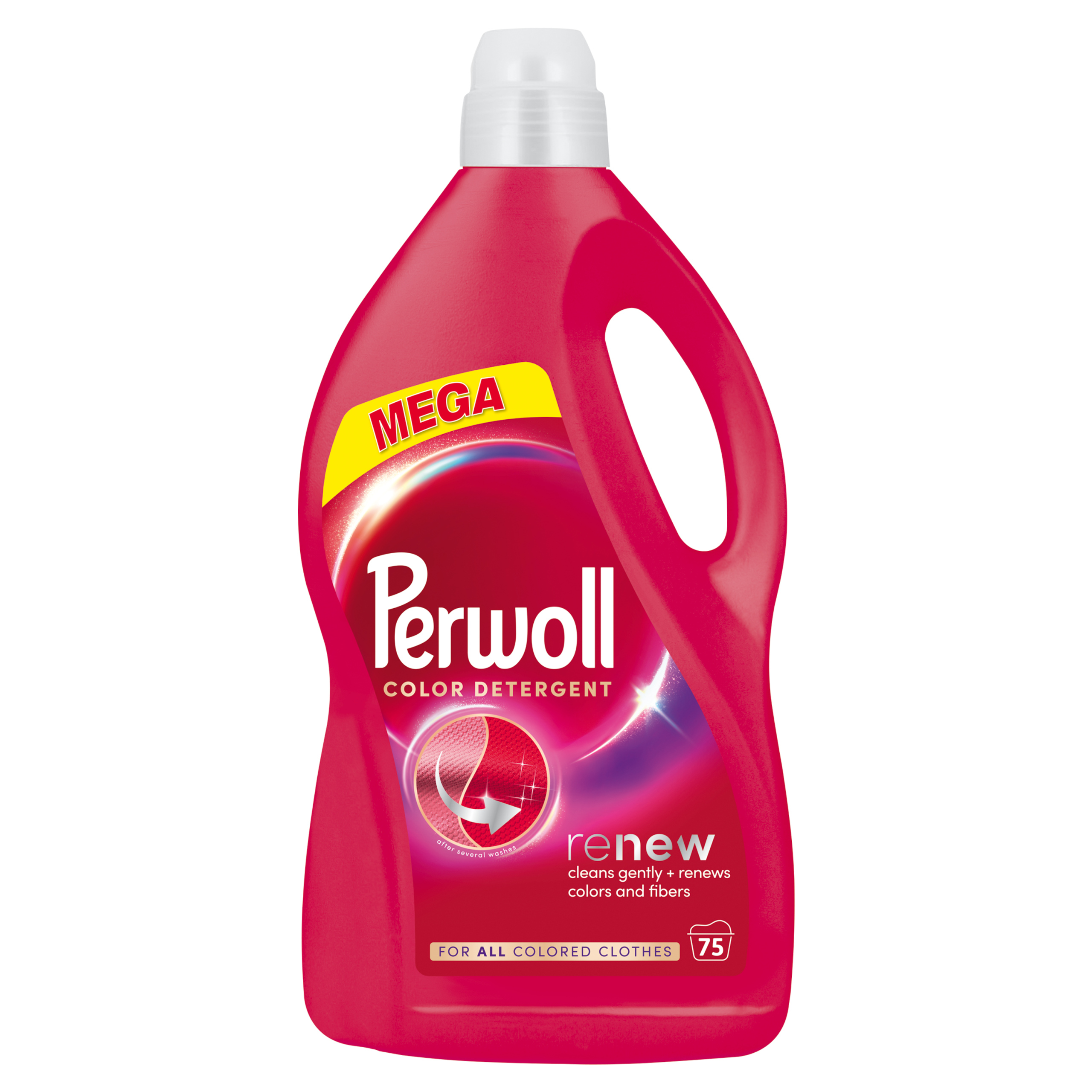 PERWOLL RENEW COLOR PŁYN DO PRANIA KOLORÓW 75 PRAŃ 3,75 L KOLOR MOCNY