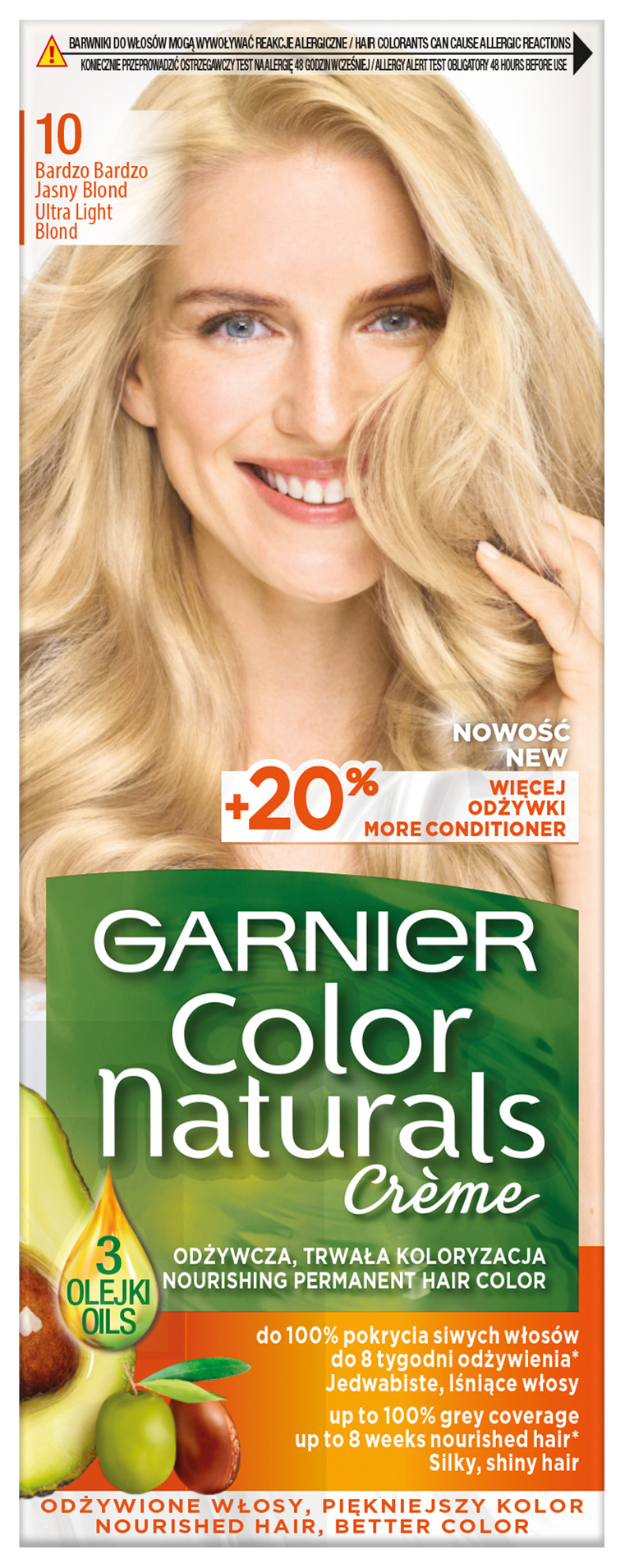 Garnier Color Naturals Barva Na Vlasy Velmi světlý blond 2ks
