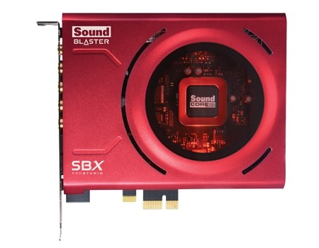 

karta dźwiękowa 5.1 PCIe Creative Sound Blaster Zx