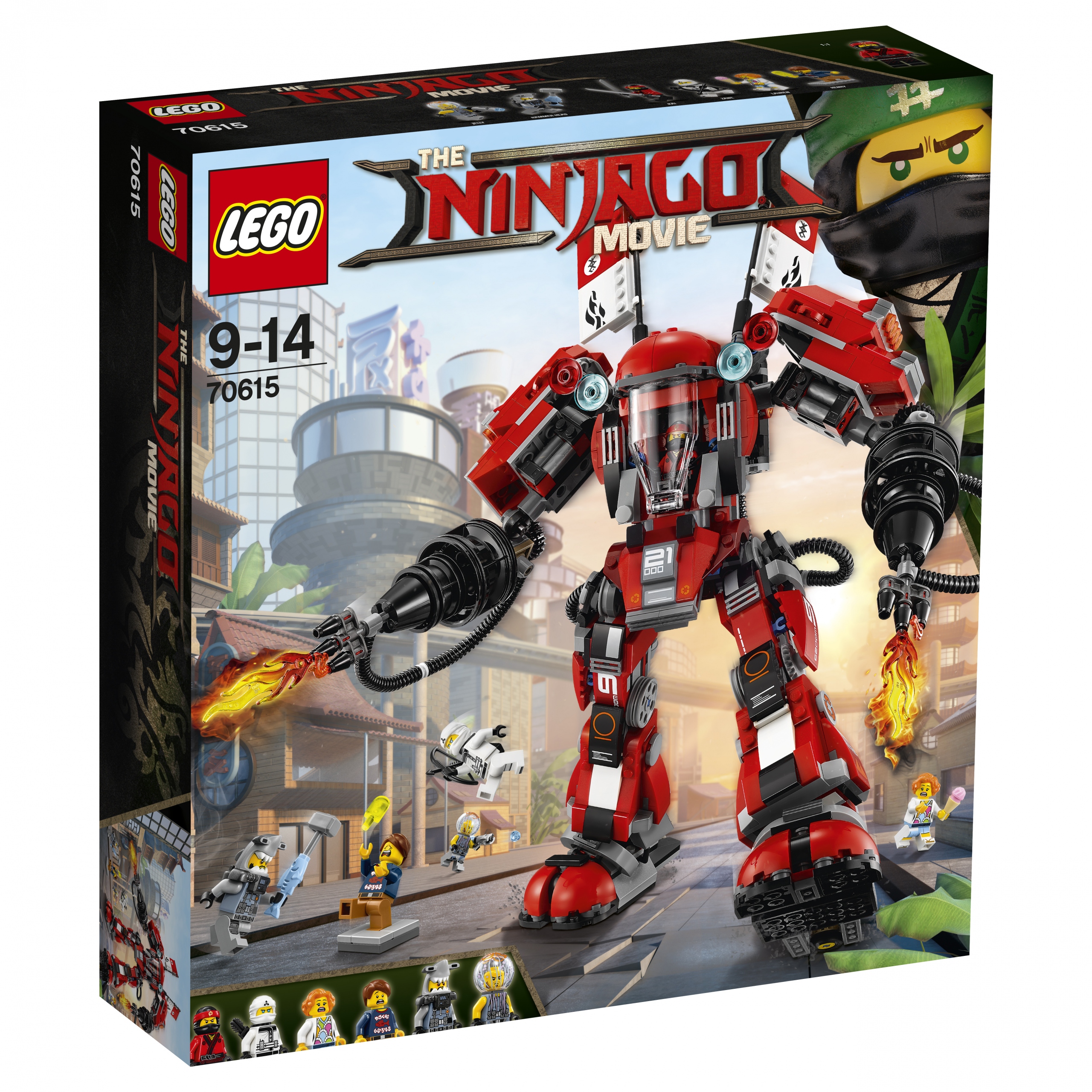 Lego Ninjago 70615 Ohnivý robot Novinka