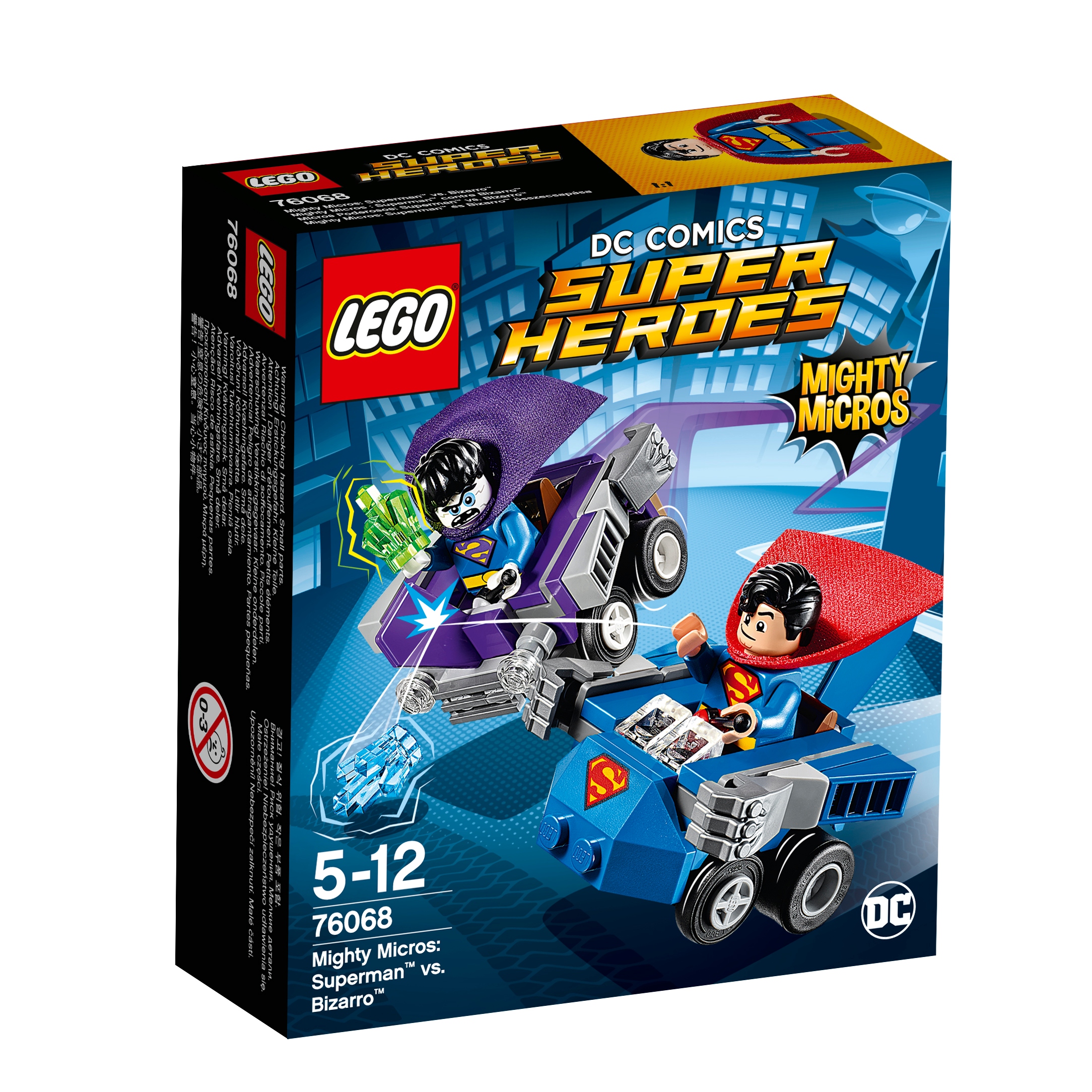 Lego DC Heroes 76068 Mighty Micros: Superman kontra Bizarro
