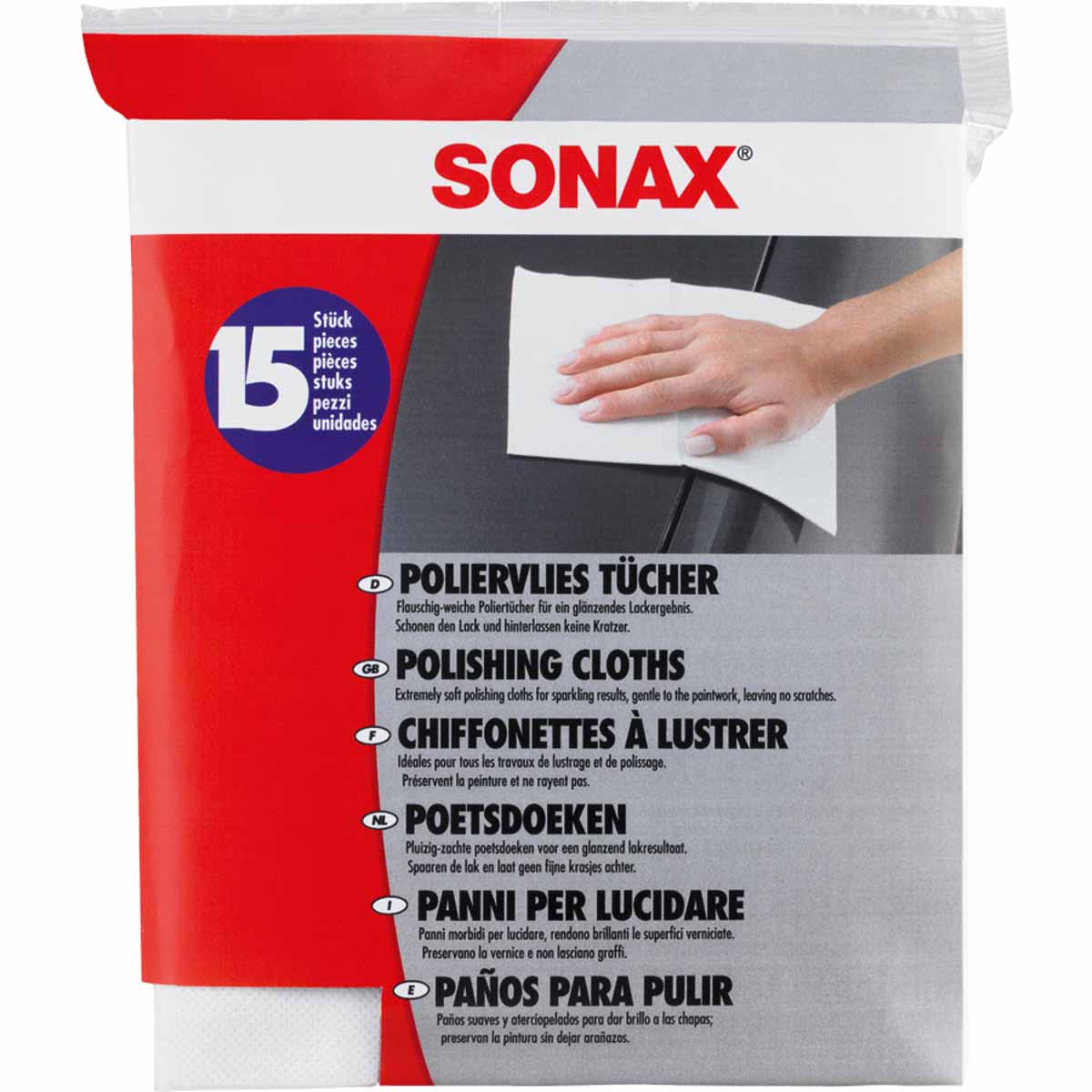 

Sonax Sciereczki Do Polerowania 15 Szt SC-S422200