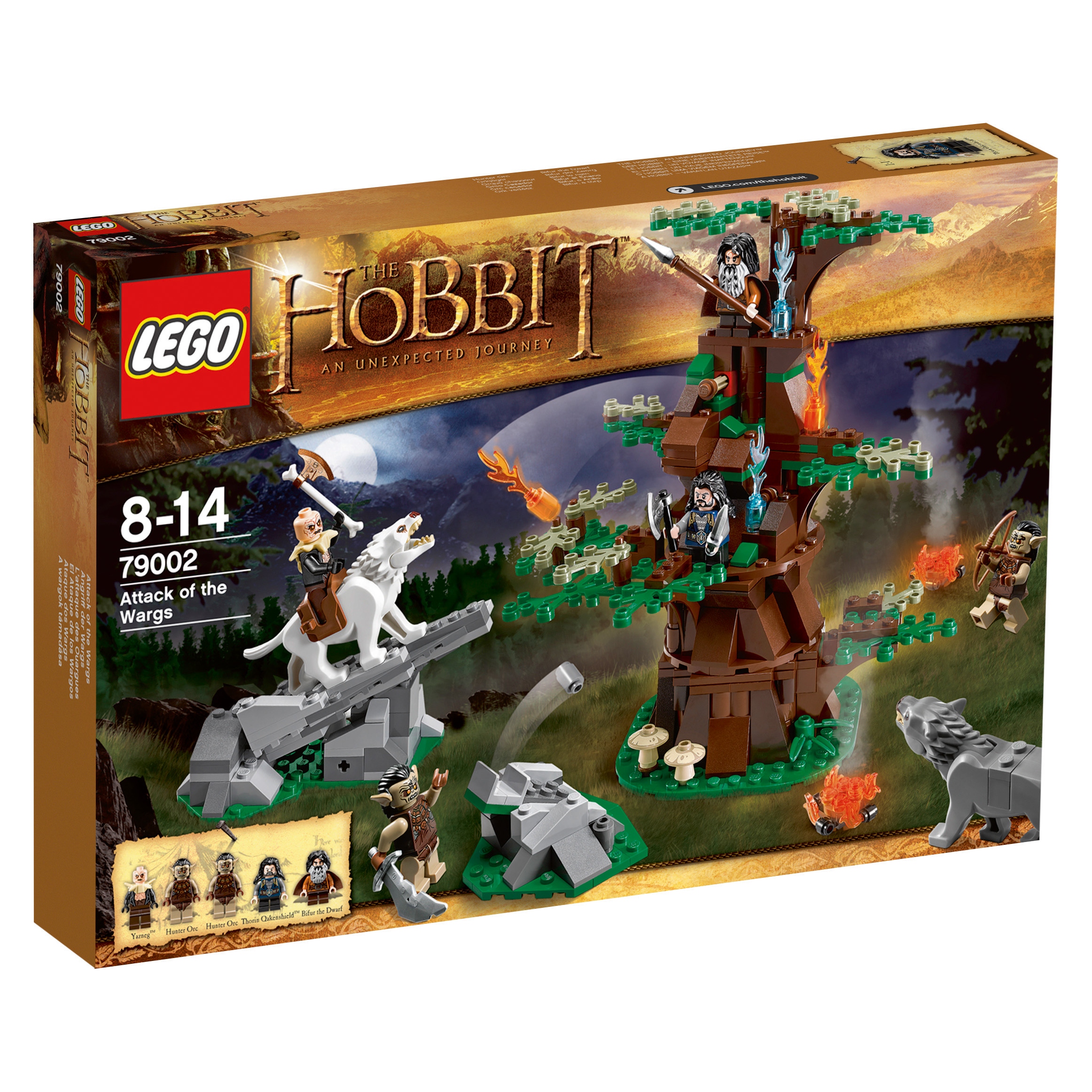 Lego Hobbit 79002 Útok divokých vlků.