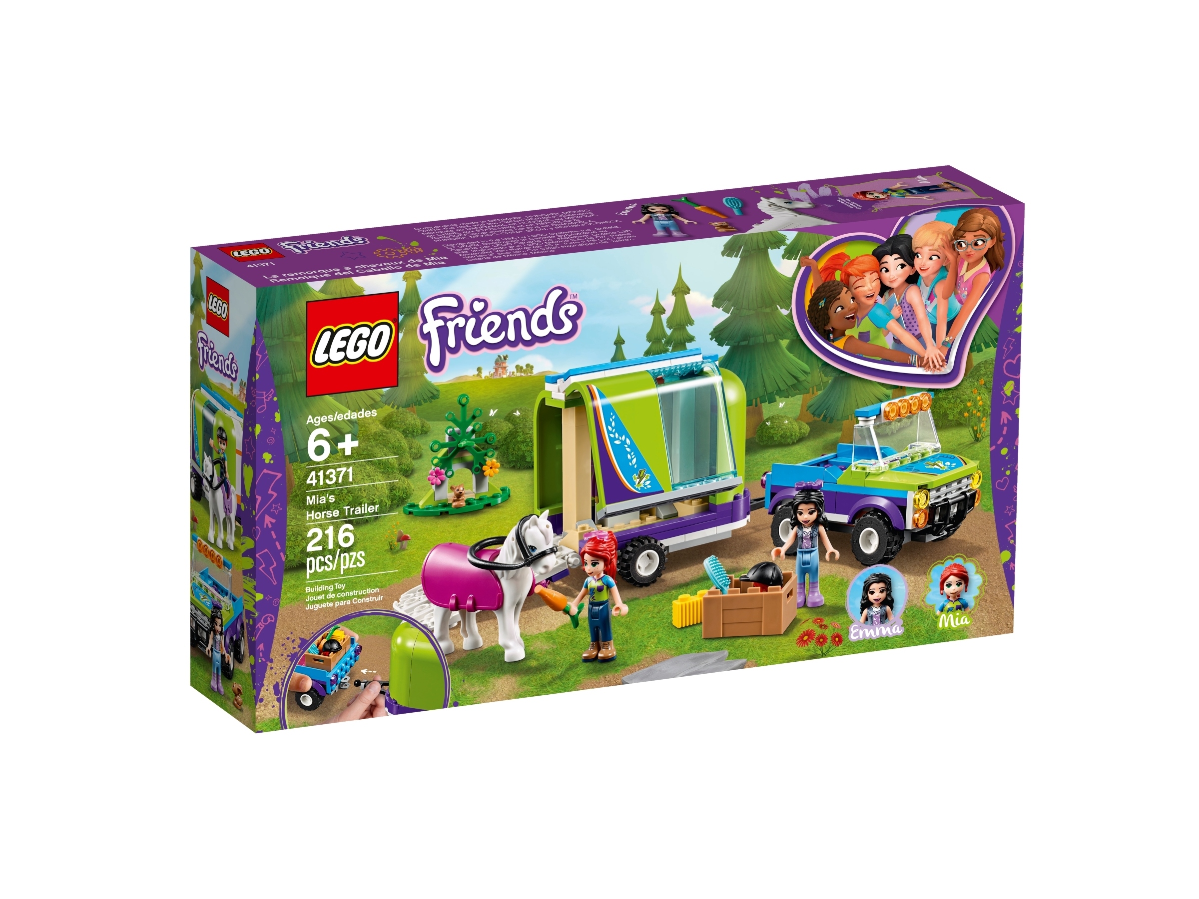 Lego 41371 Friends Přívěs pro koně Mii