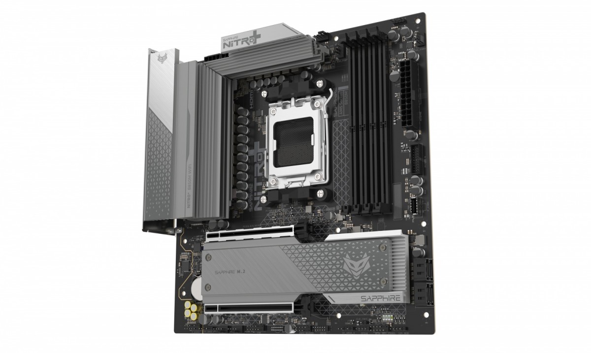 SAPPHIRE NITRO+ B850M mATX AM5 DDR5 — 13