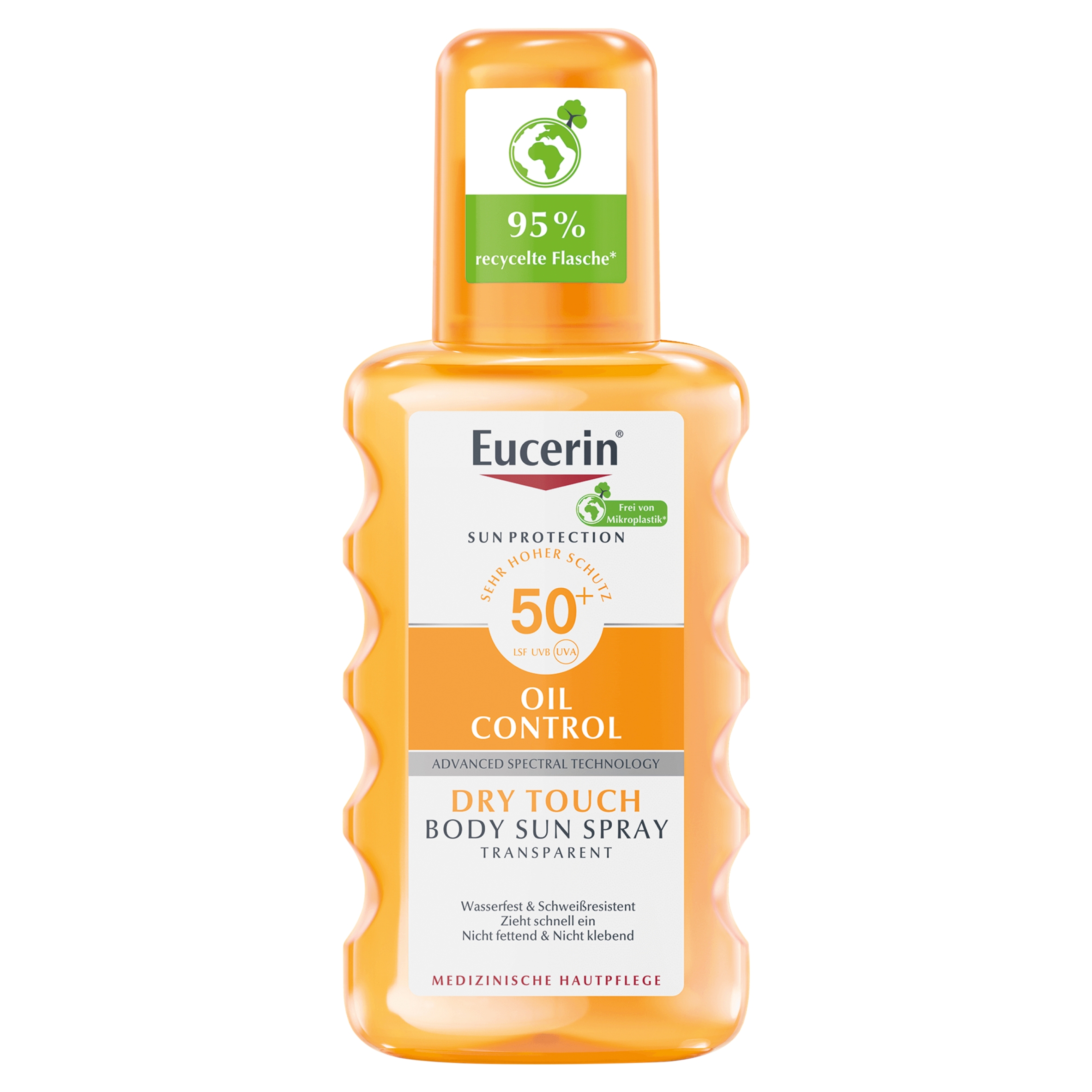 Eucerin Oil Control Transparentny spray ochronny Spf 50+ 200 ml