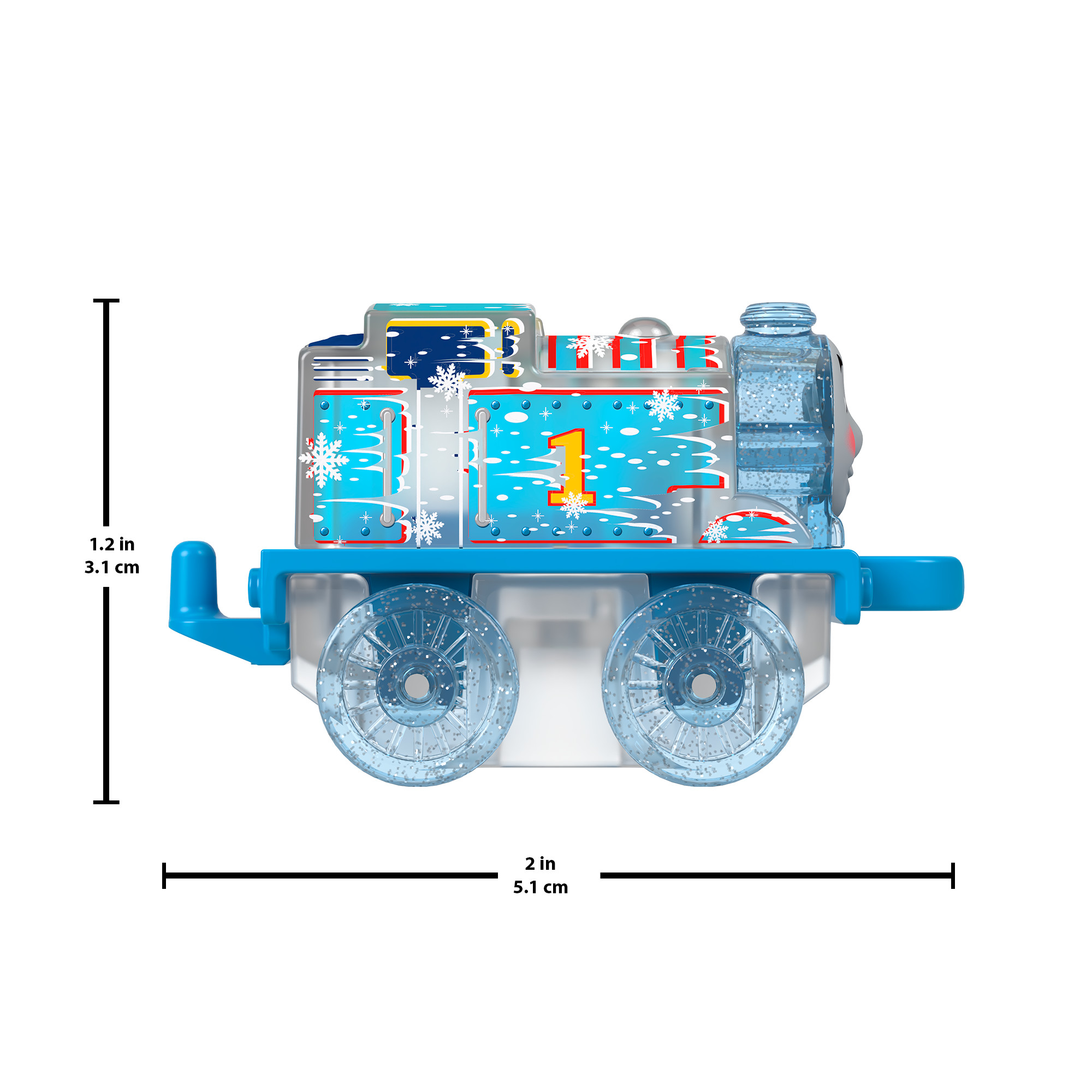 Адвент-календарь Fisher-Price Thomas and Friends HWB49, 24 мини-паровозика, от 3 лет — фото 4