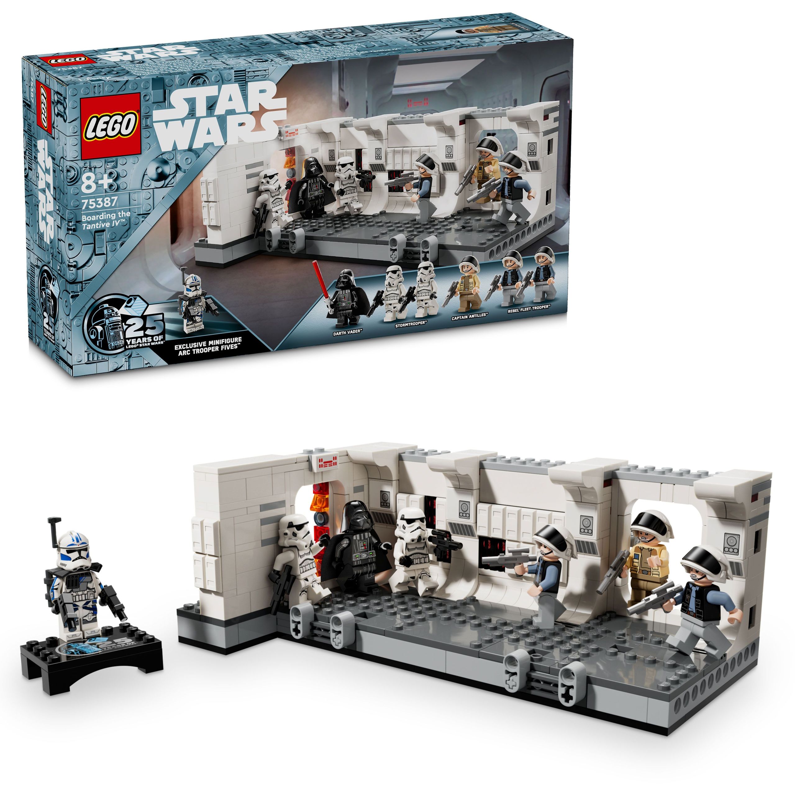 LEGO STAR WARS 75387 Nalodenie kozmickej lode Tantive IV