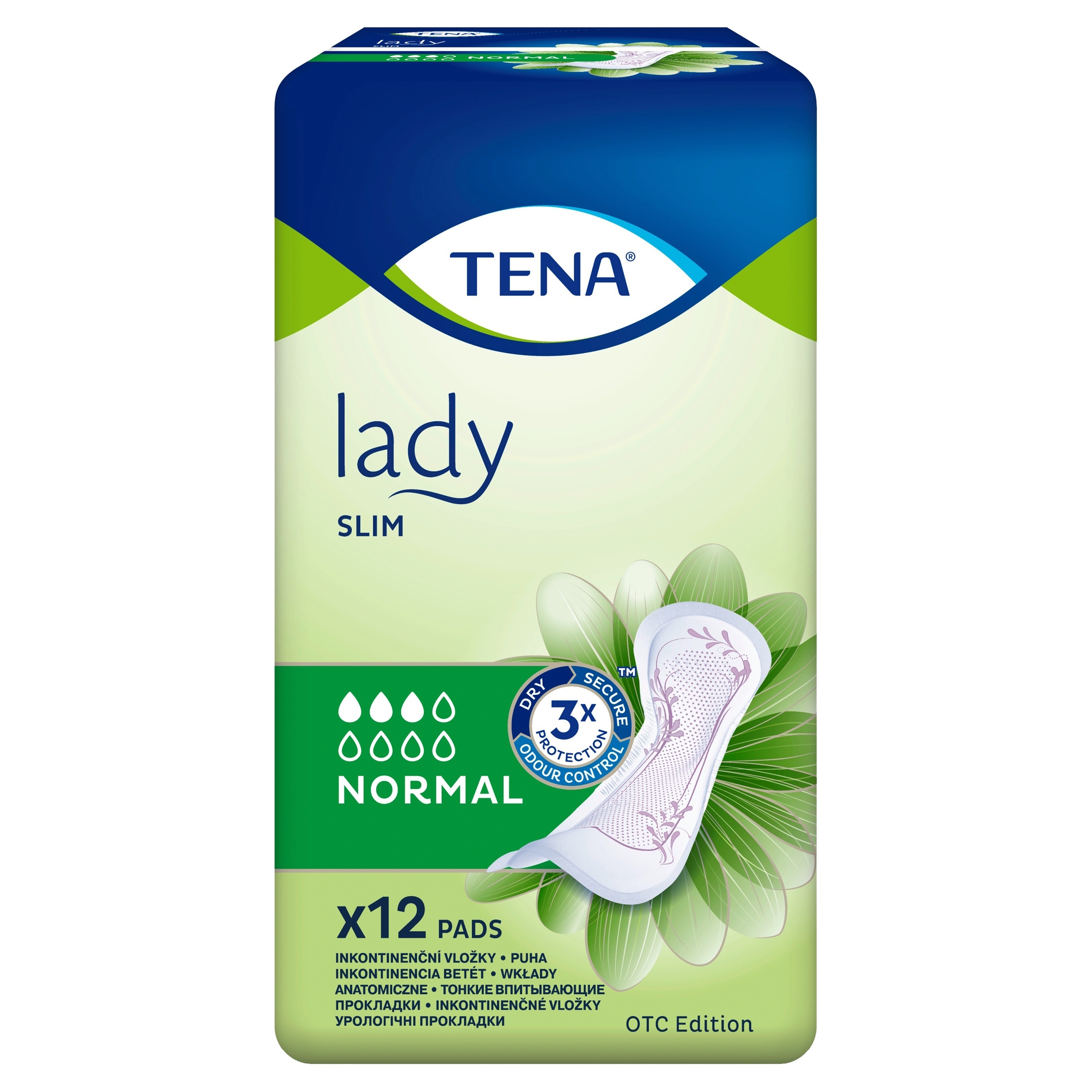 

Tena Lady Slim Normal wkłady anatomiczne 12 sztuk