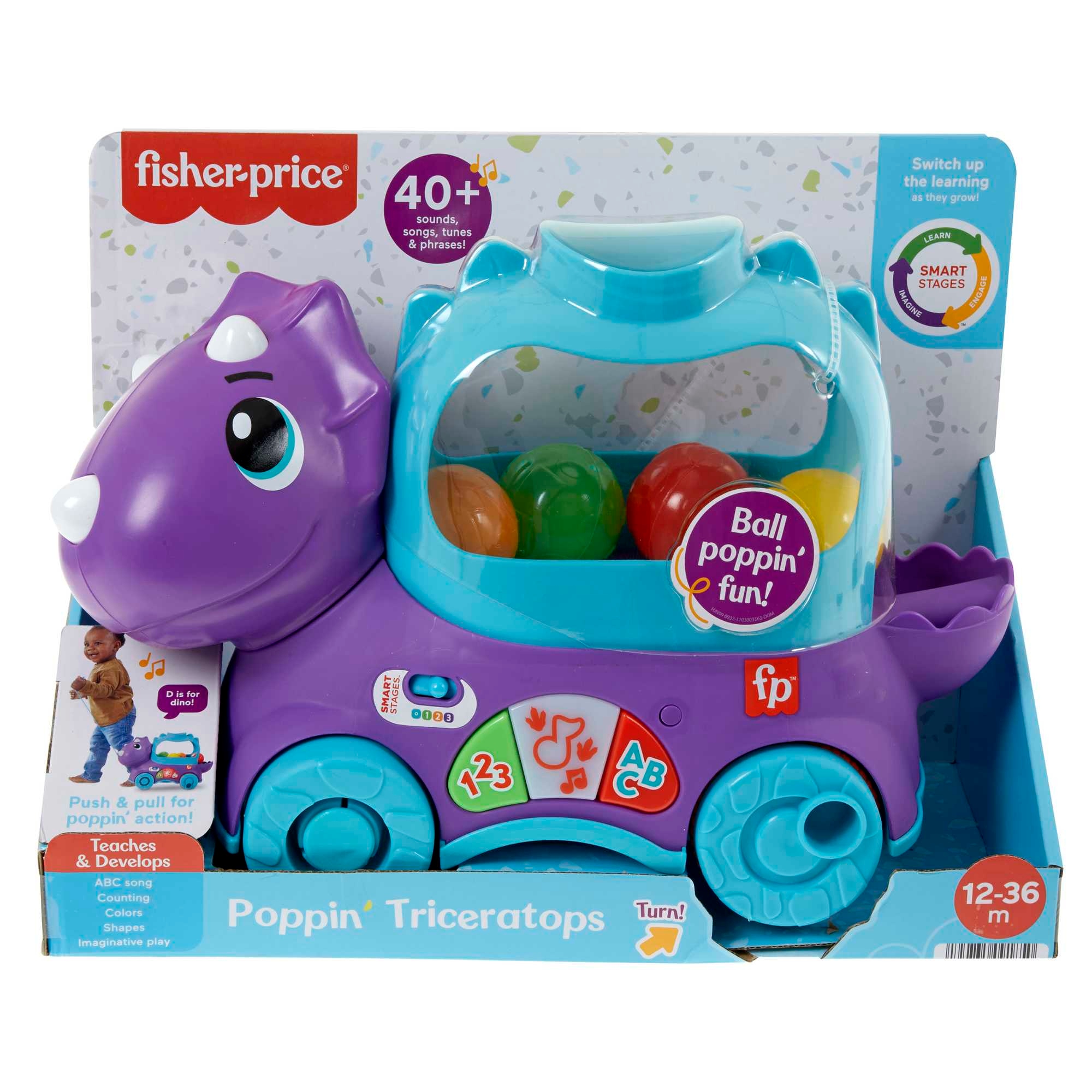 

Fisher Price Dinuś podskakujące piłeczki HNR51