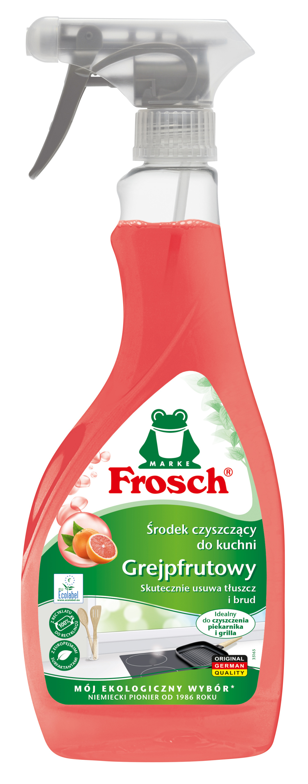 Levně 4x Frosch Grapefruitový sprej na čištění kuchyně 500 ml