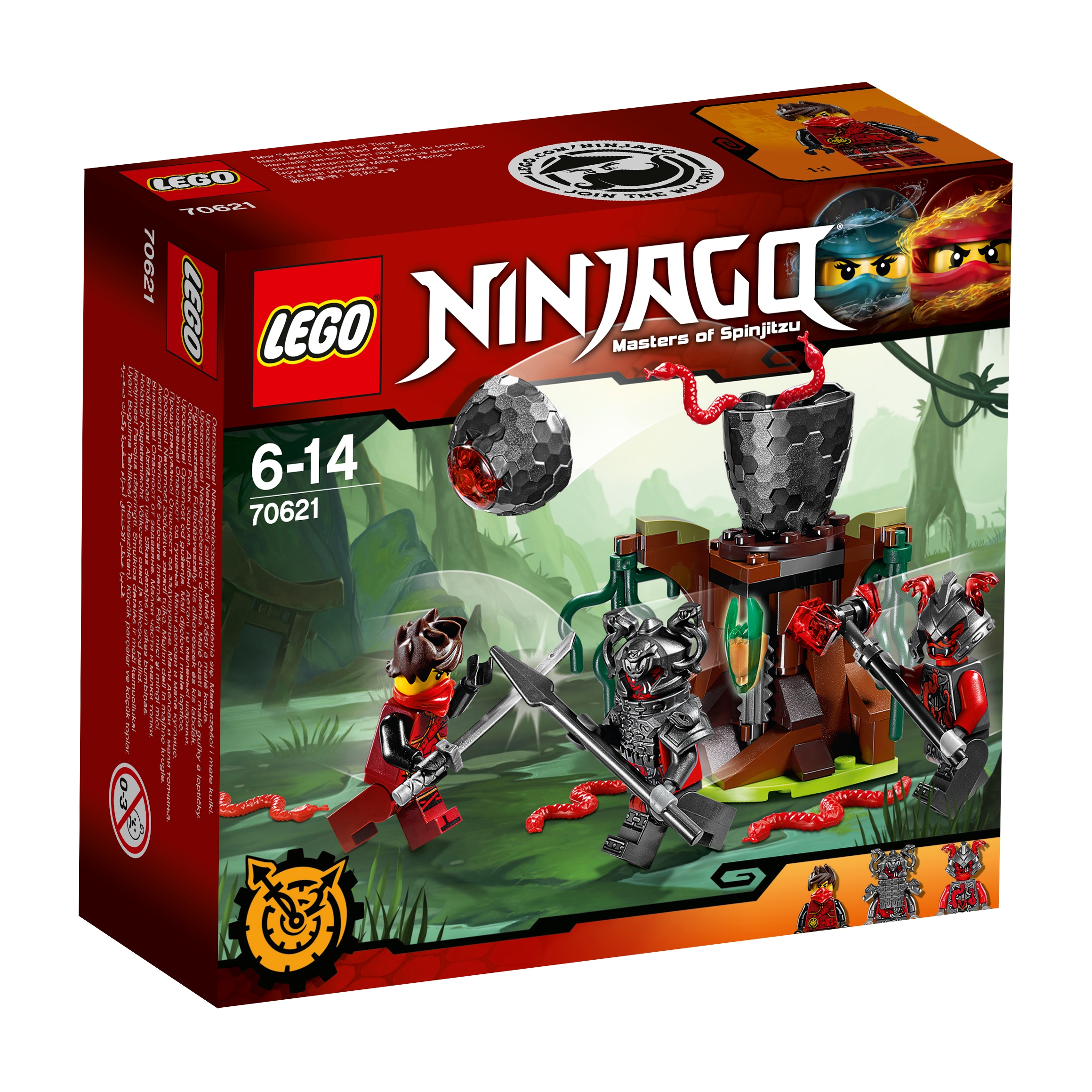 Lego 70621 Ninjago Atak Cynobru.