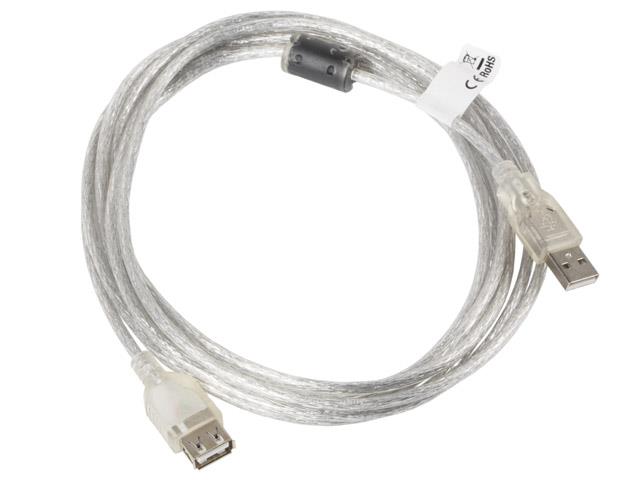 Kabel Lanberg CA-USBE-12CC-0030-TR przezroczysty