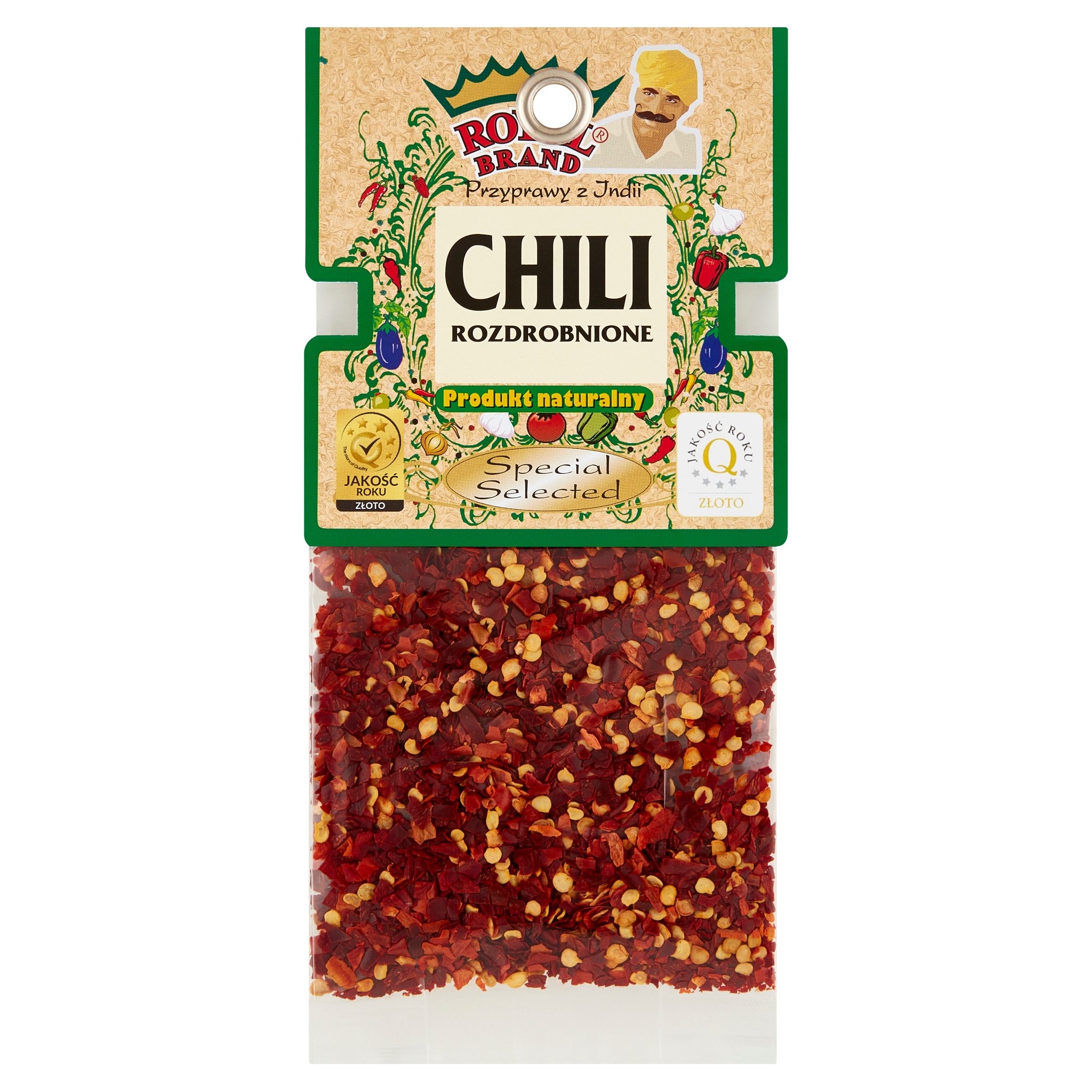 Levně 6 x Royal Brand chilli drcené 30 g Royal Brand Chilli papričky
