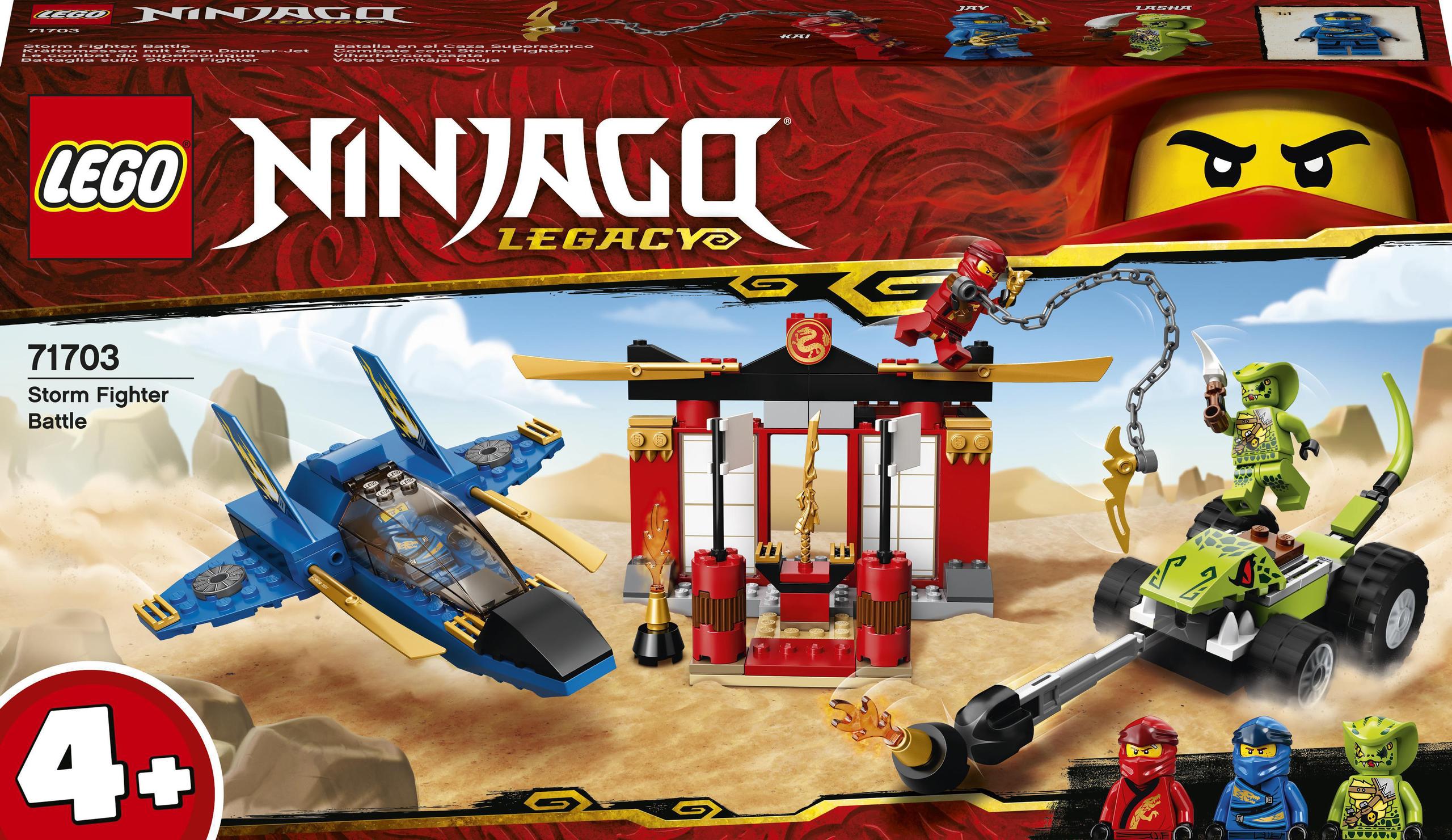 Lego Ninjago Bitva s bouřkovou stíhačkou 71703