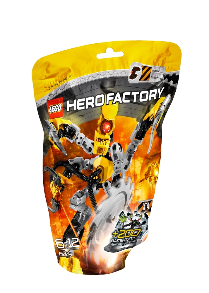 LEGO Hero Factory 6229 XT4 + GRATIS Marka LEGO