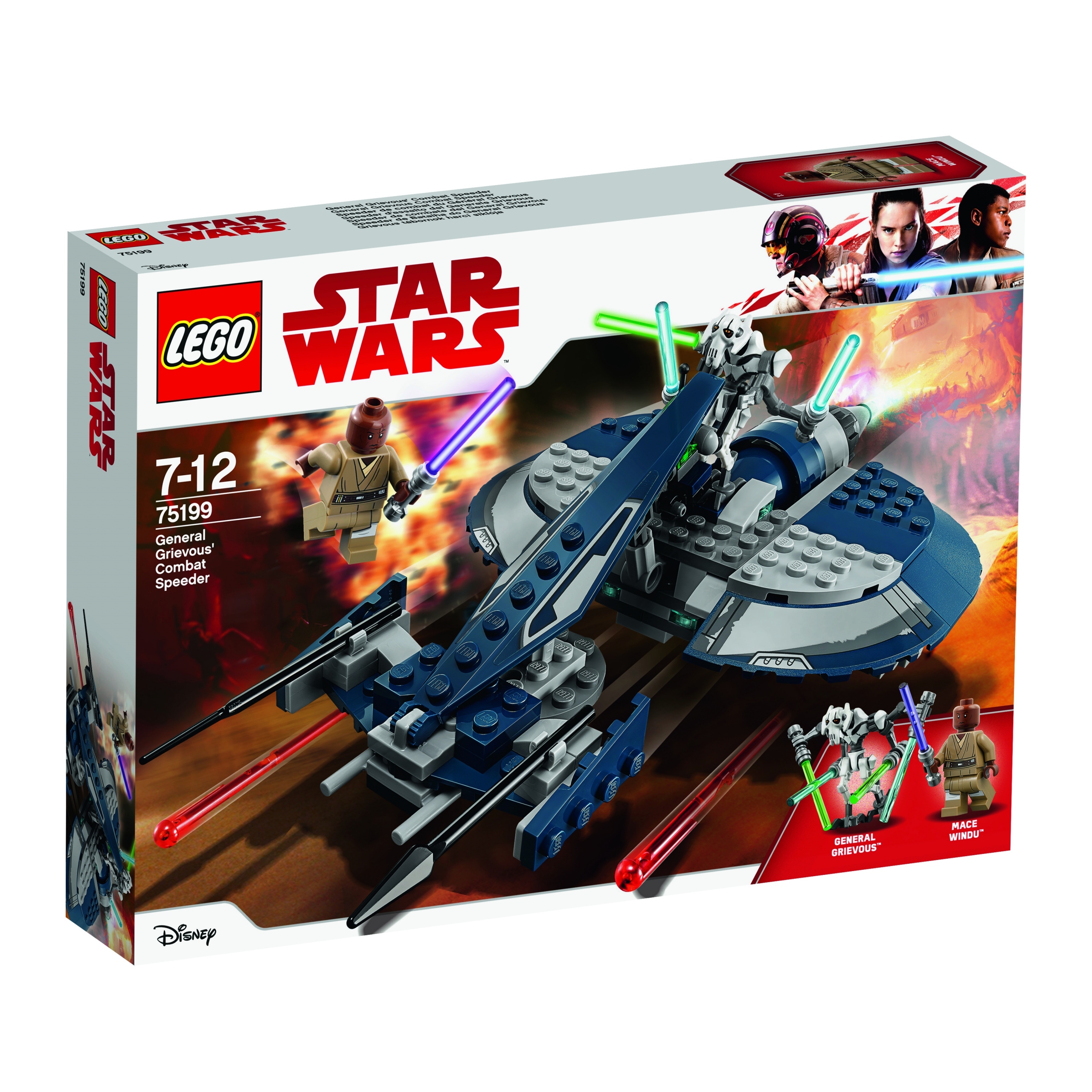 Lego Star Wars 75199 Závodník generála Grievouse Nový Set Unikát